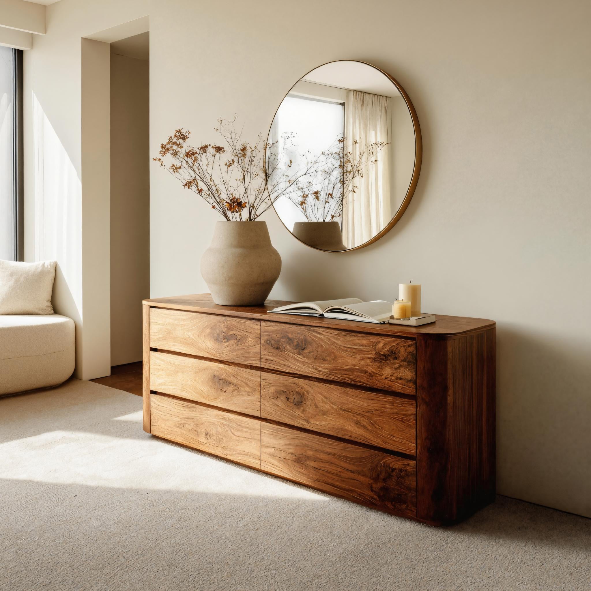 Quiet Luxury Sideboard For Living Room RTTHHNSD016