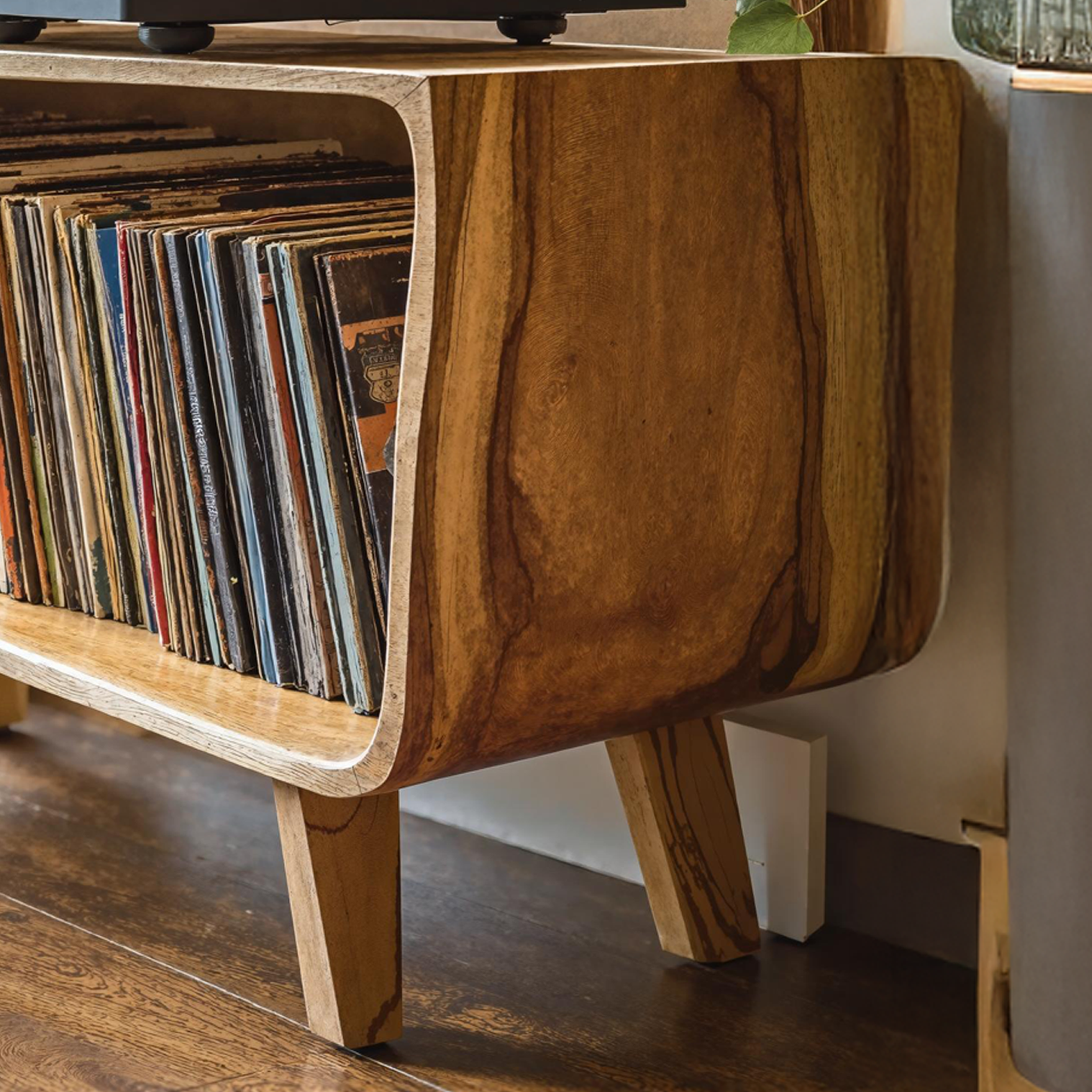 Elegant Record Player Stand For Living Room, Bedroom, Office SILDTRPT003