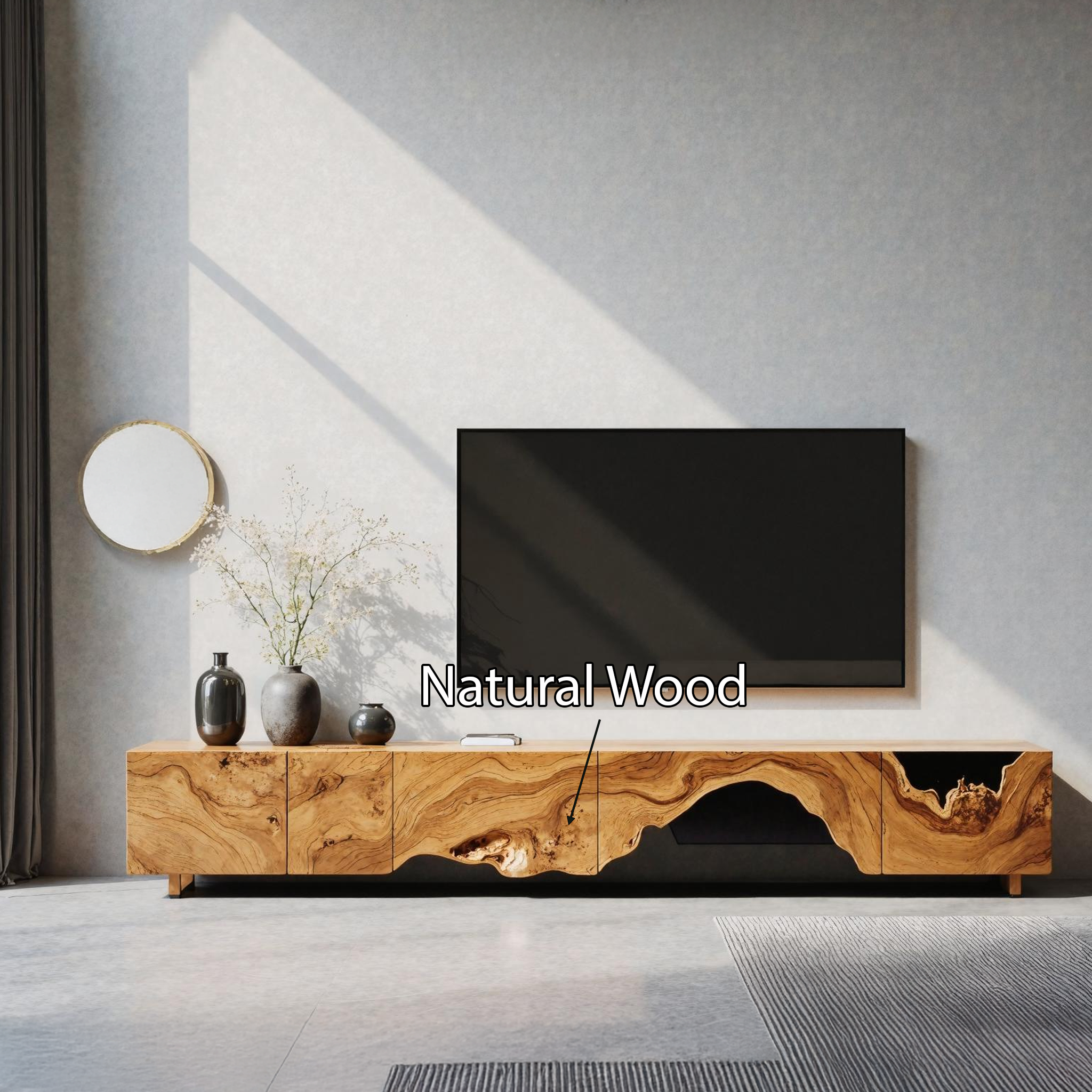 Mid Century TV Console For Stylish Living Room SILDTTNTVC074