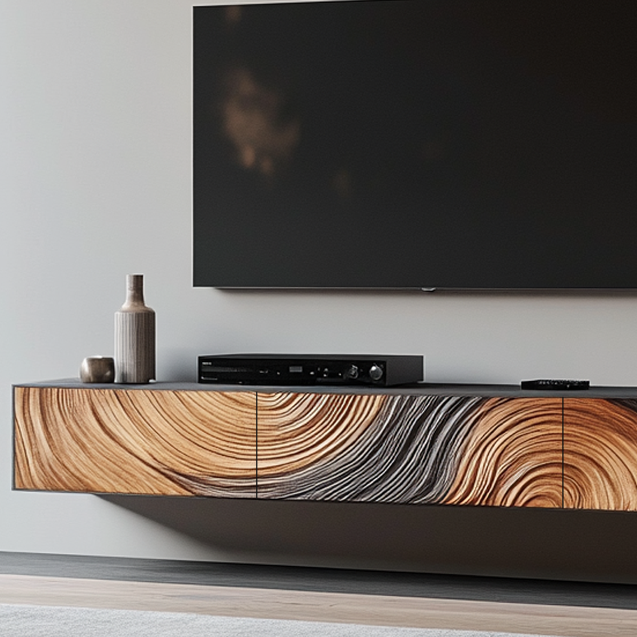 Rustic TV Console For Living Room Furniture Decor SILDTTRTVC047