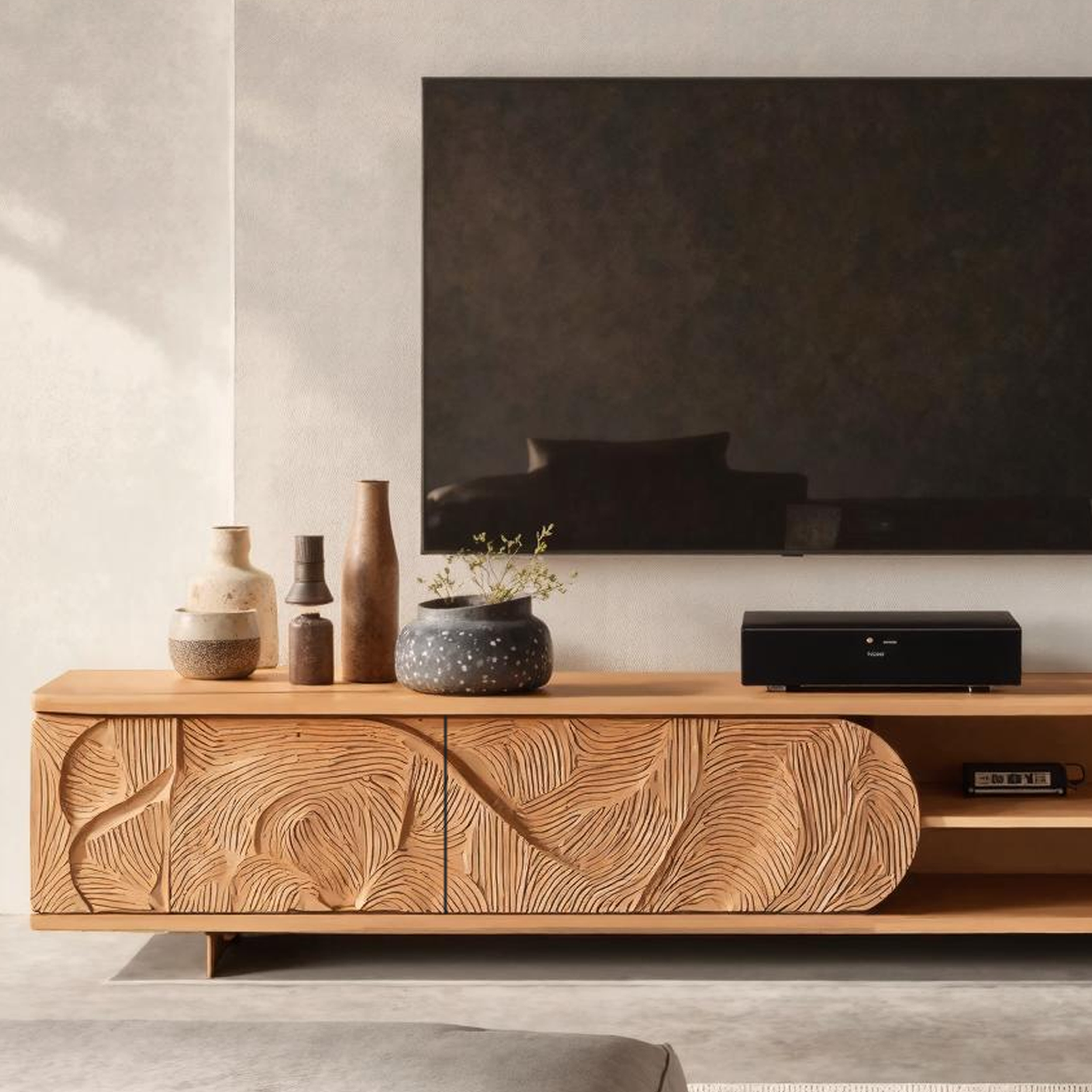 Mid Century TV Stand For Living Room Interiors SILDTTRTVC062