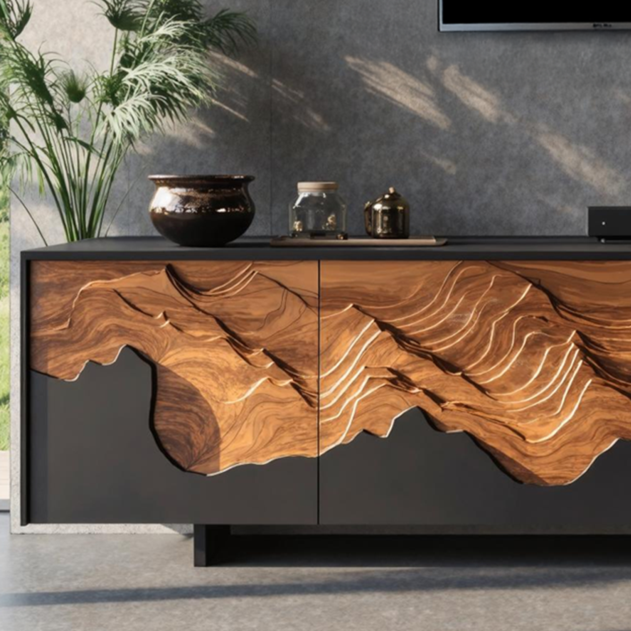 Rustic TV Console For Entryway Design Ideas SILDTTNTVC070