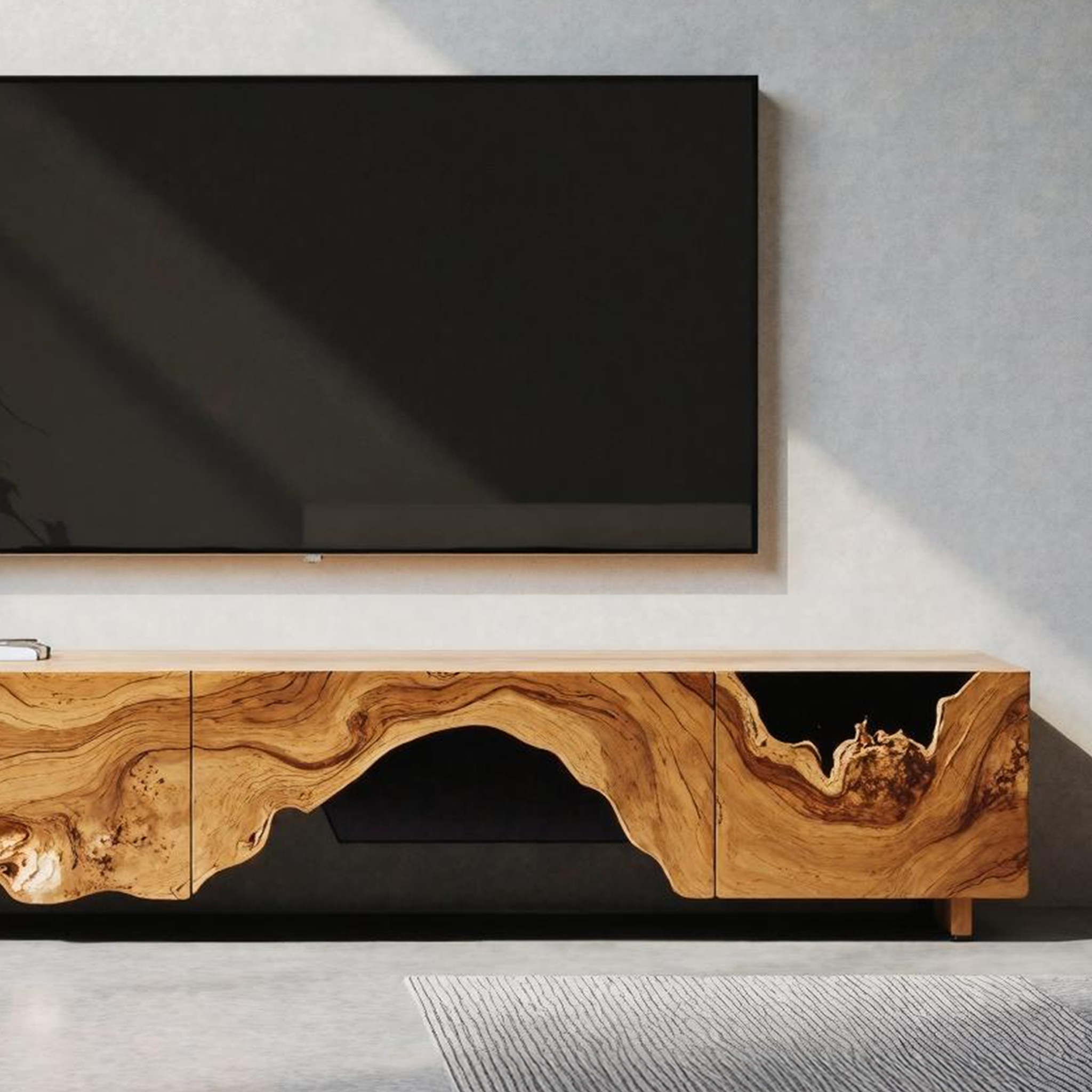 Mid Century TV Console For Stylish Living Room SILDTTNTVC074