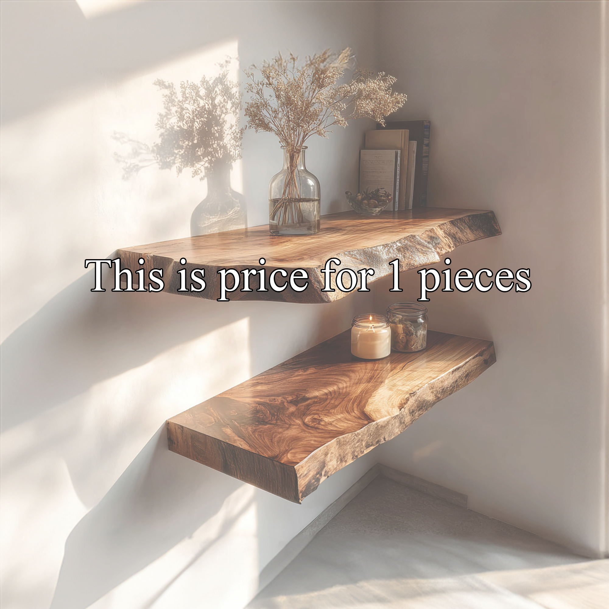 Rustic Floating Shelf Reading Room Or Living Room SINLKIFL305