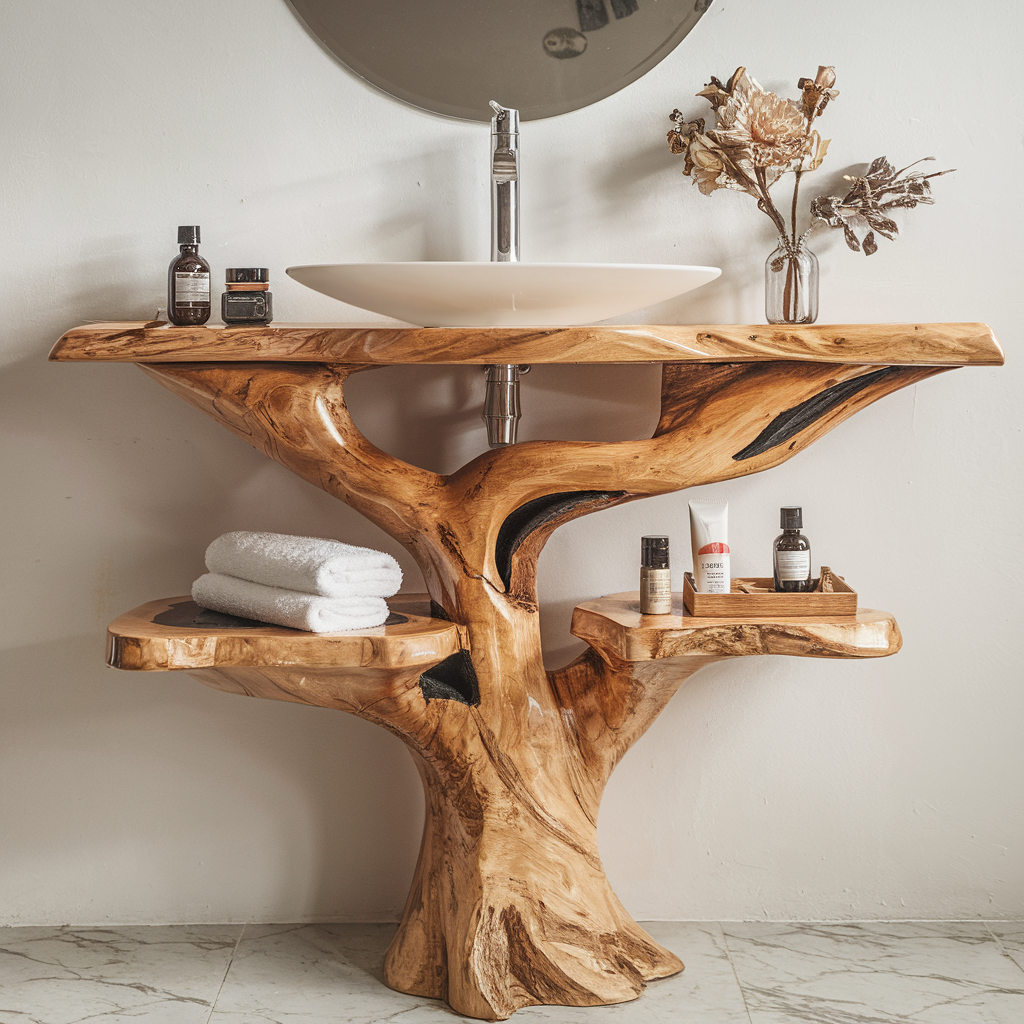Handcraft Bathroom Vanity Bathroom Sink SILDTBRV003