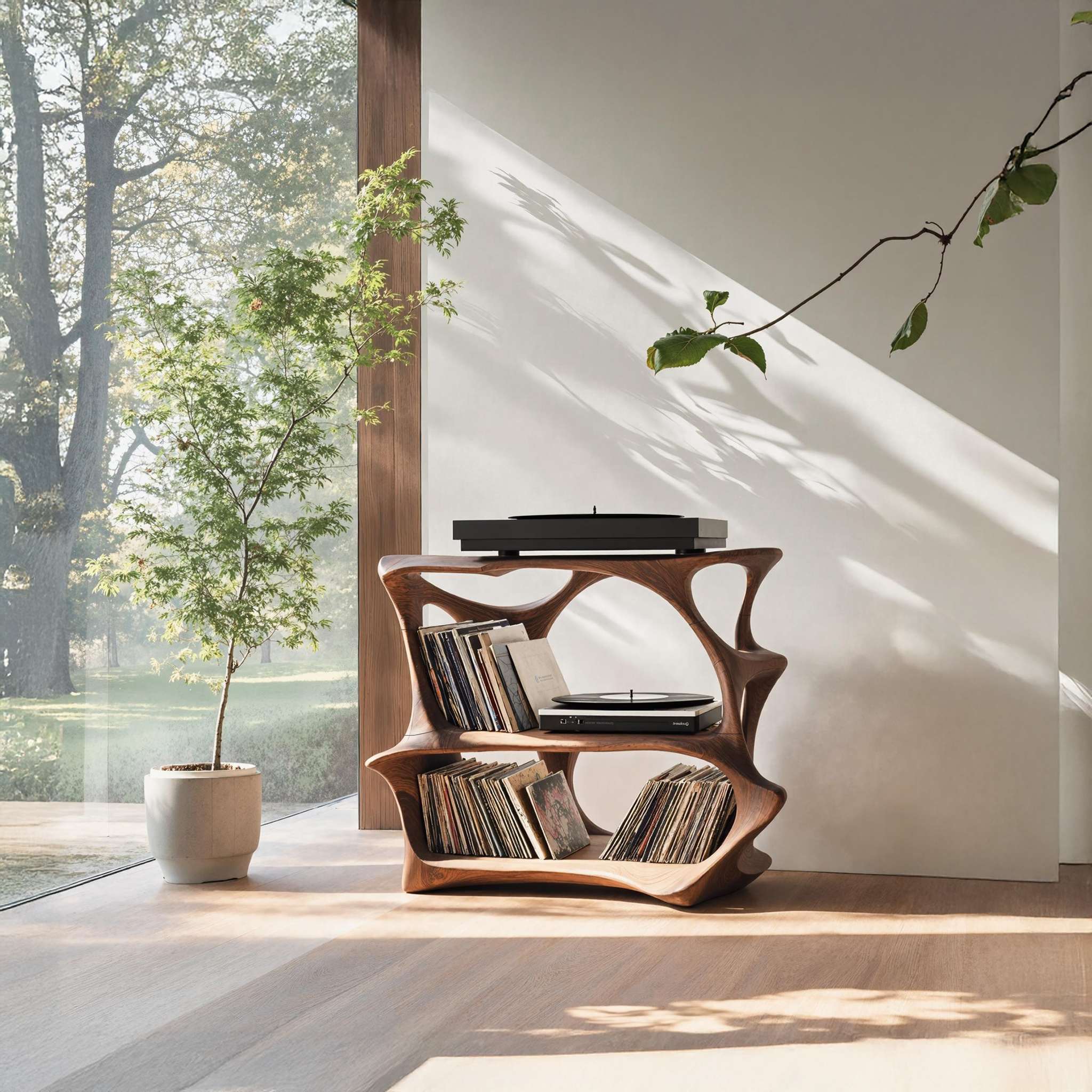 Farmhouse Wooden Media Stand Entryway Decor Charm SILDTTNRPT006