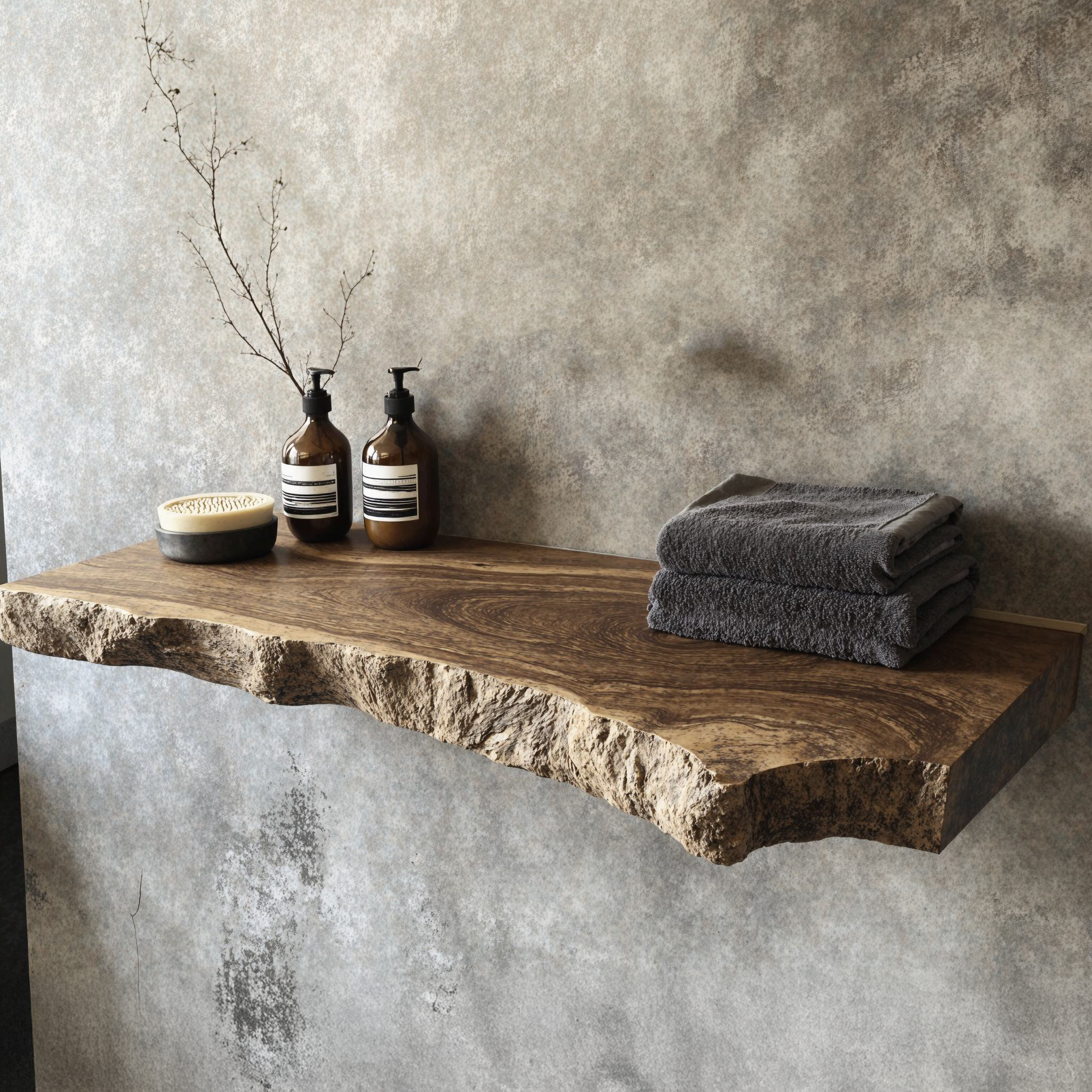 Live Edge Shelves Wall Shelves Living Room Decor SILDTFL048