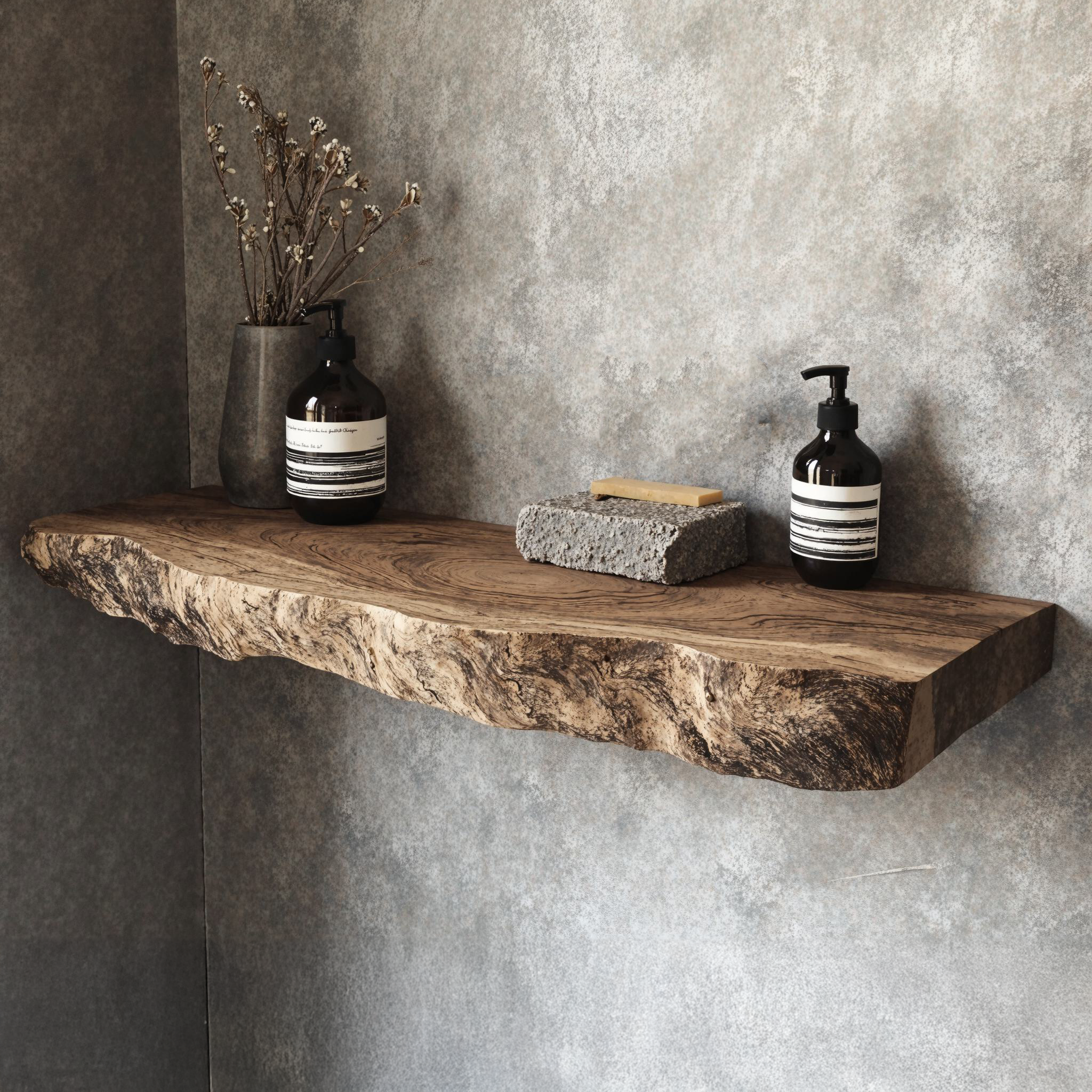 Live Edge Shelves Wall Shelves Living Room Home SILDTFL049