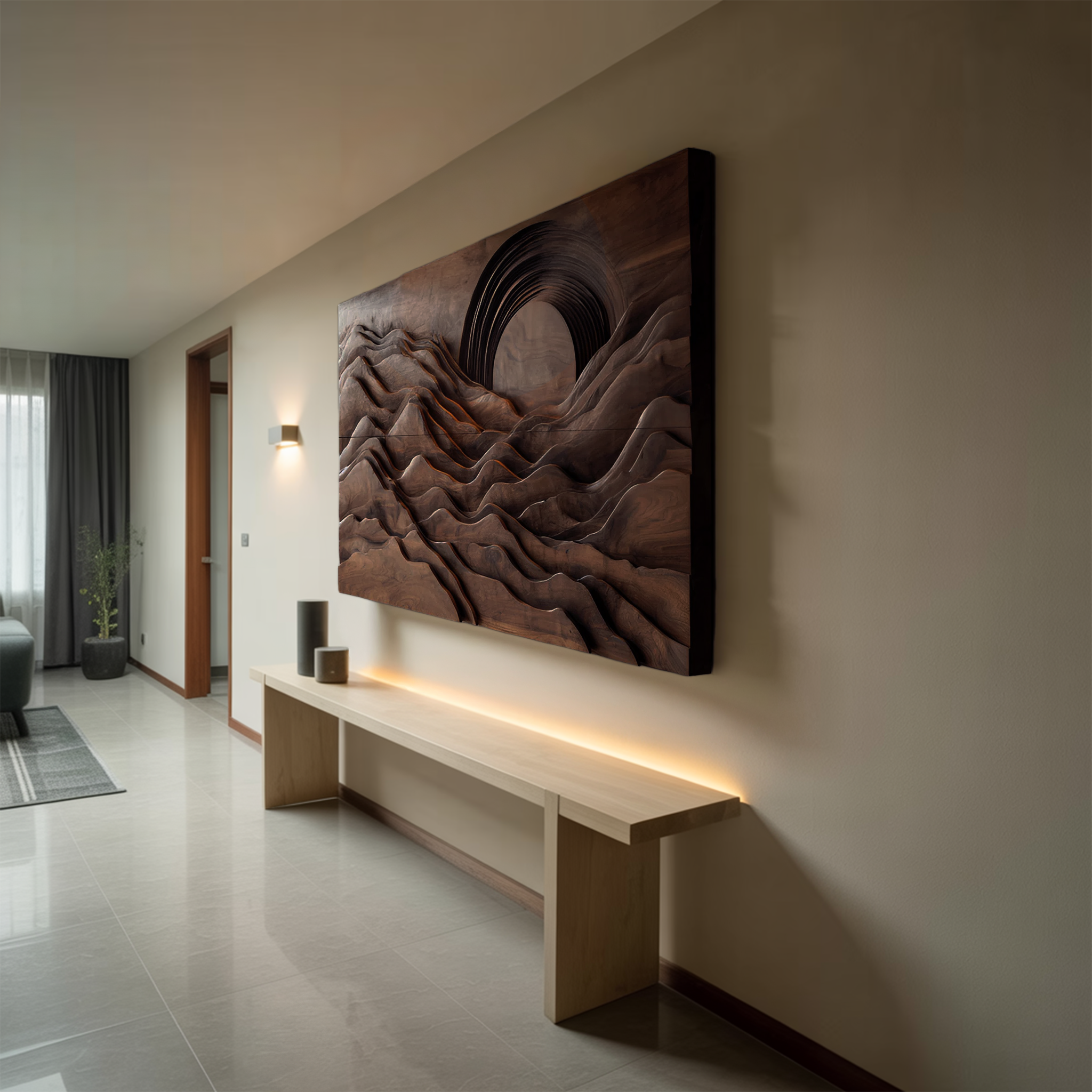 Handcrafted Wall Sculpture For Modern Home Interior RTTHTTWA073