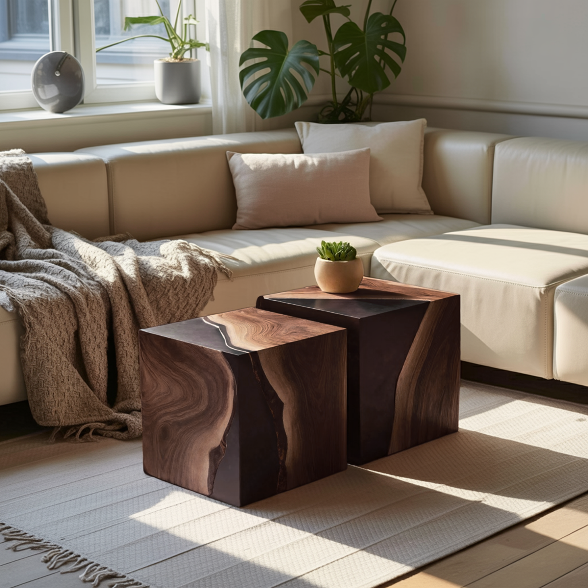 Farmhouse Low Coffee Table For Cozy Living Room Design SILDTTNCF033