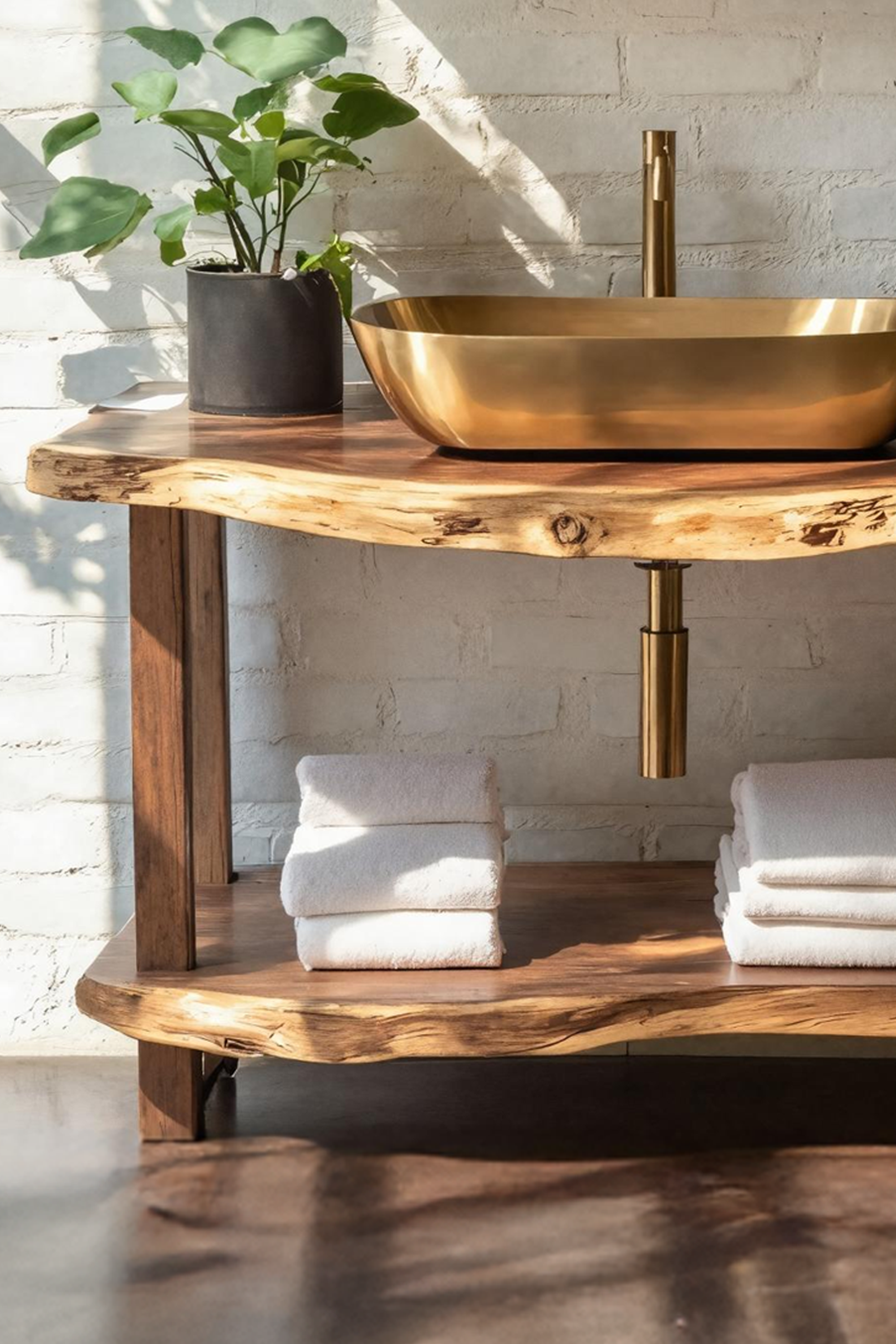 Mid Century Vanity With Storage For Bathroom Style SILDTTRBRV053