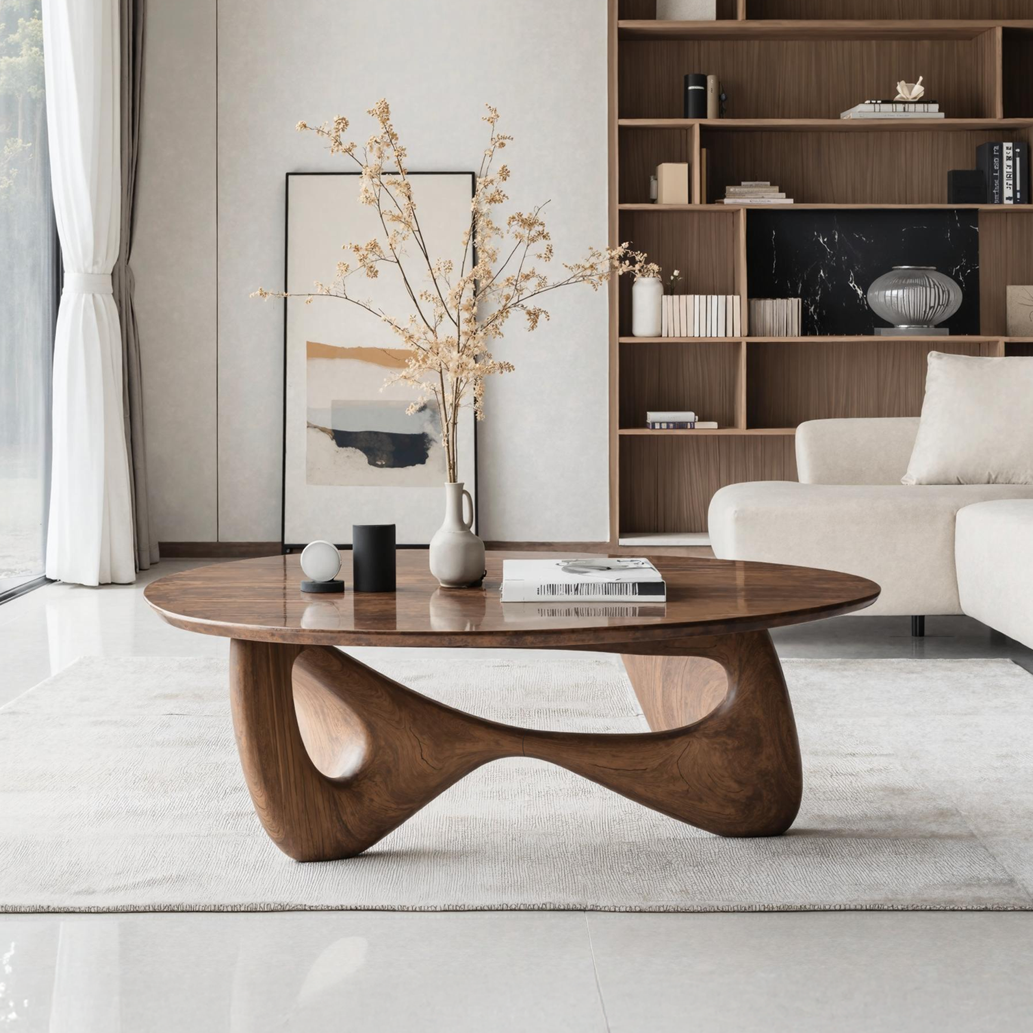 Rustic Coffee Table For Warm Room Ambience SILDTTNCF008