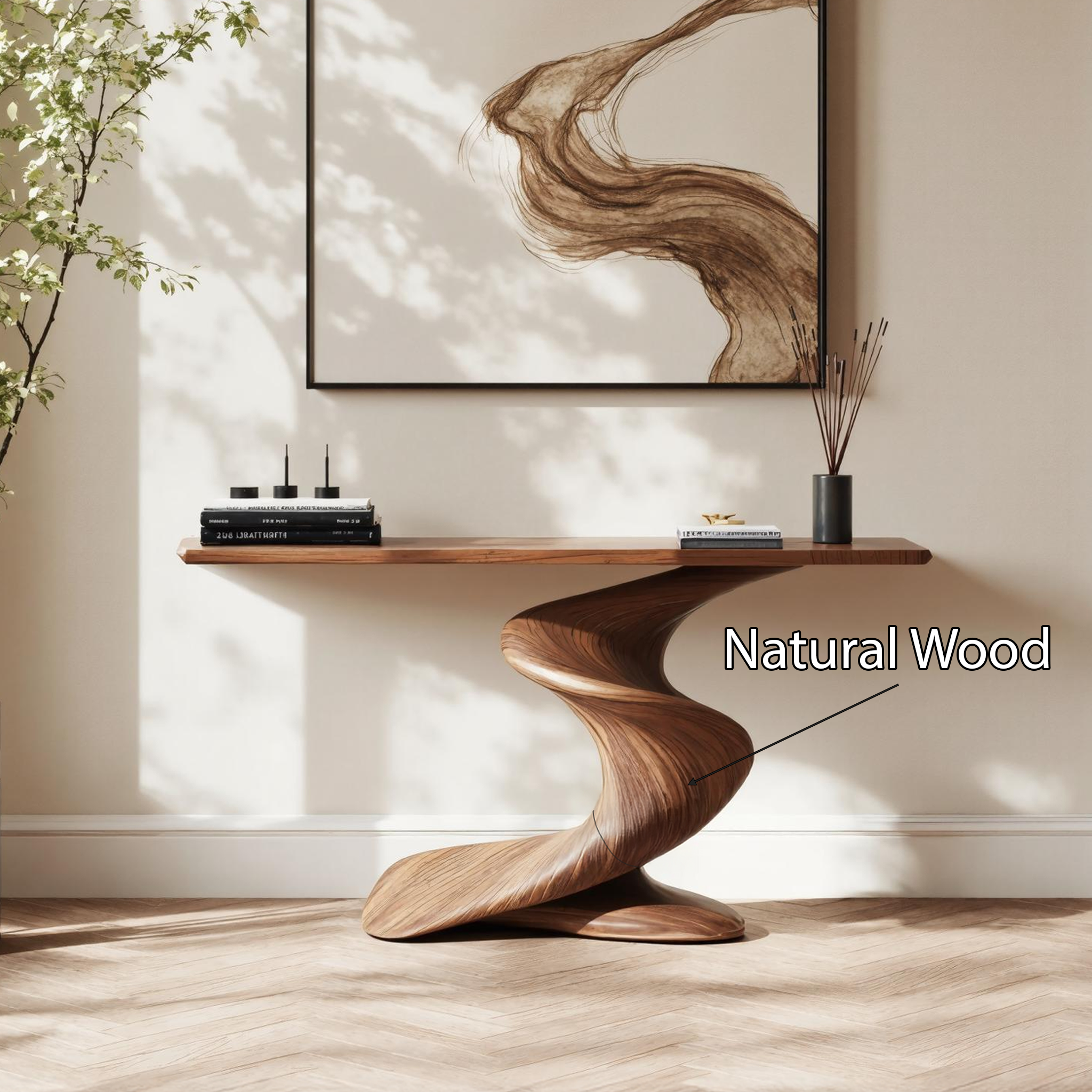 Handcrafted Wood Console Table Furniture Decor SILDTTNCS222