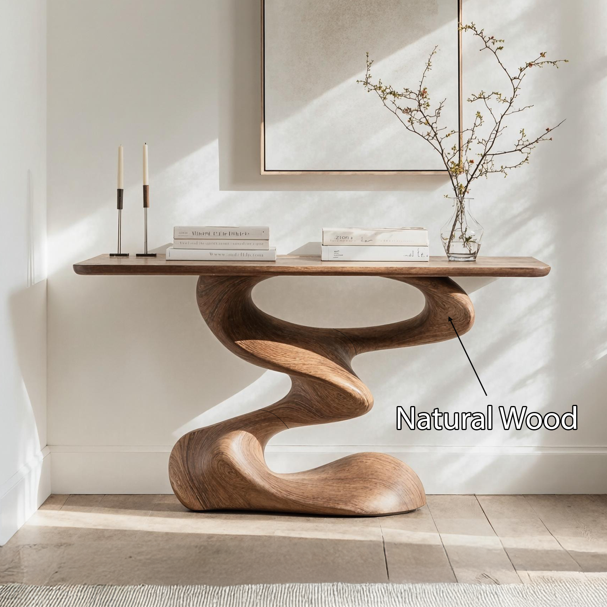 Mid Century Console Table For Living Room SILDTTNCS208