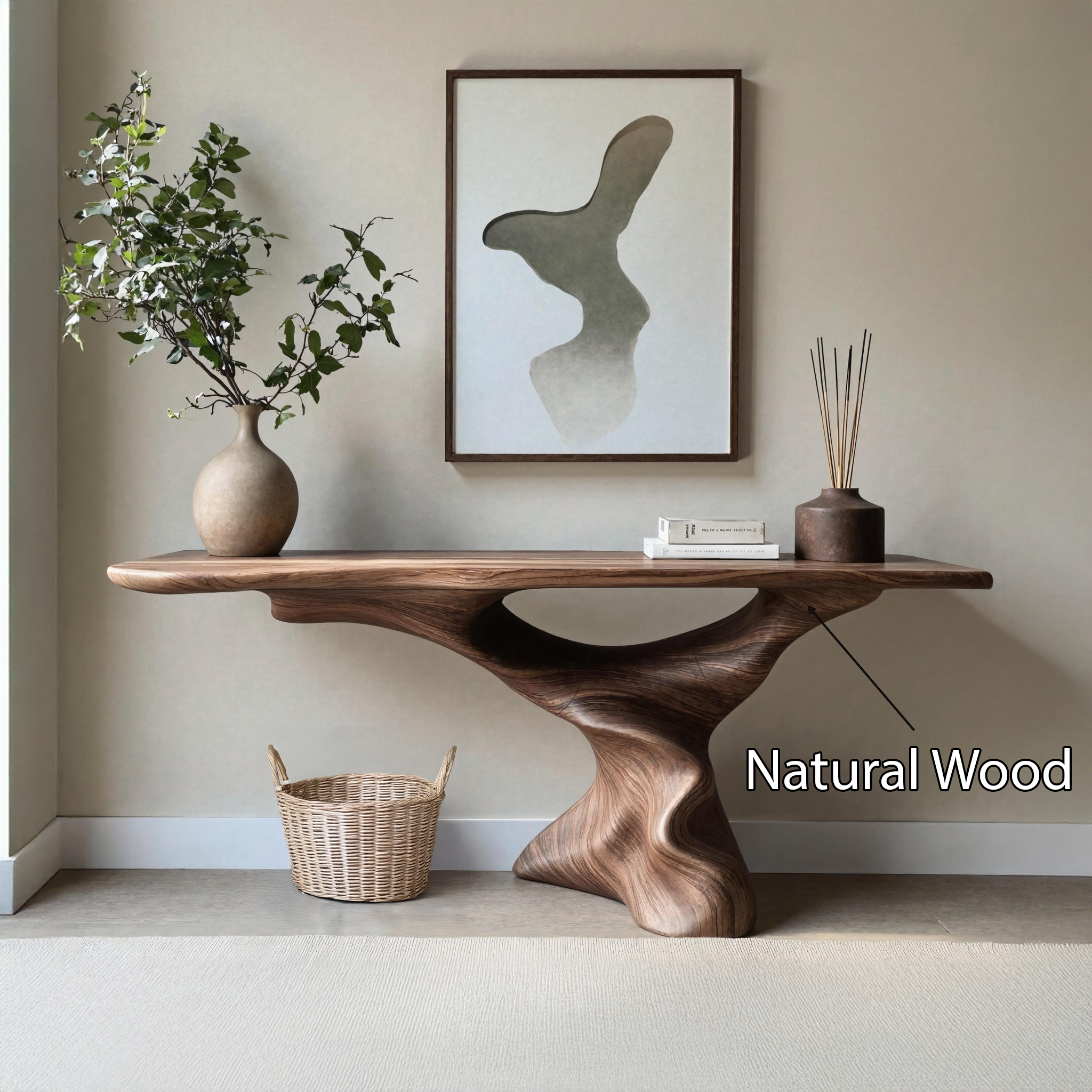 Mid Century Modern Console Table For Living Room SILDTTNCS220
