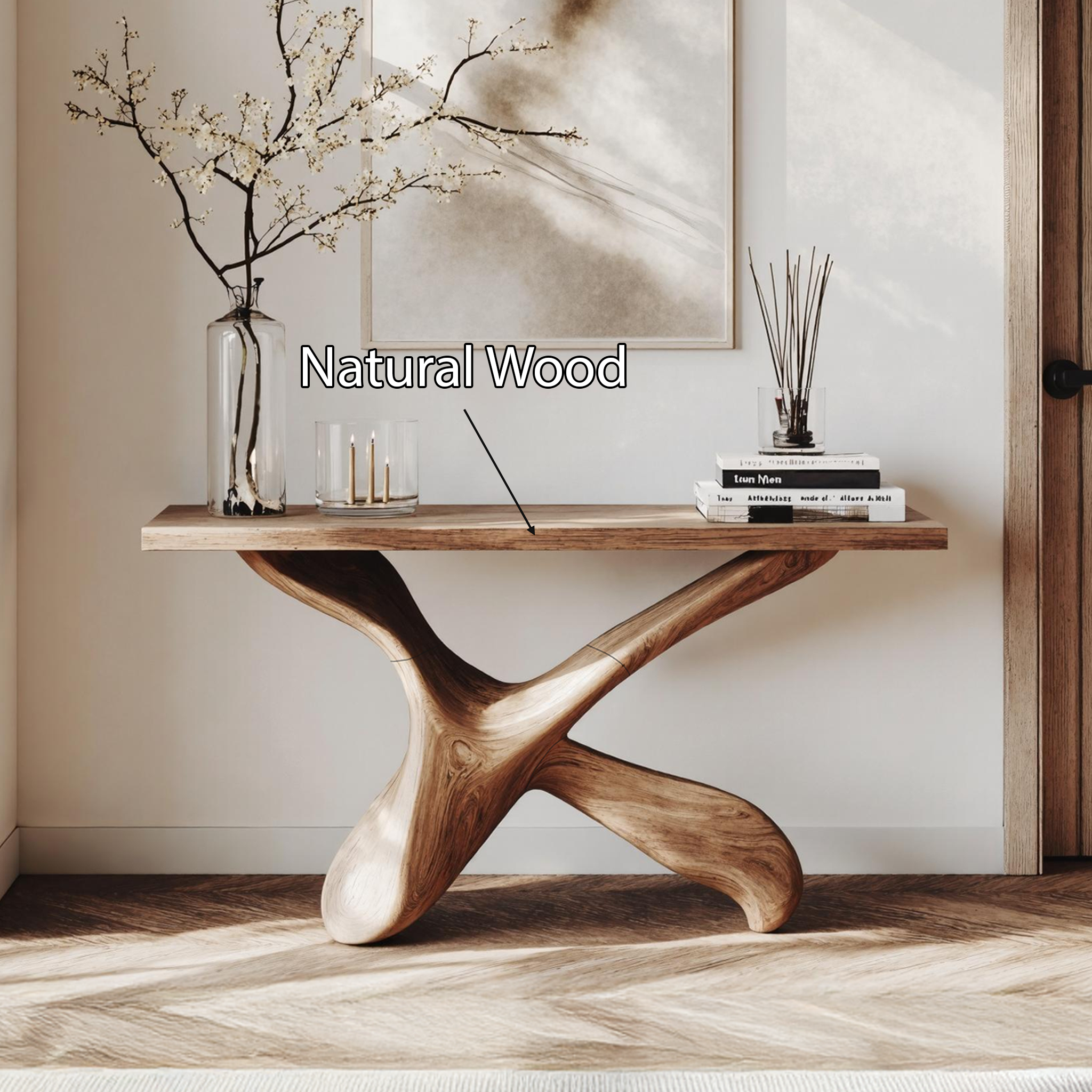 Farmhouse Console Table Entryway Decor SILDTTNCS209