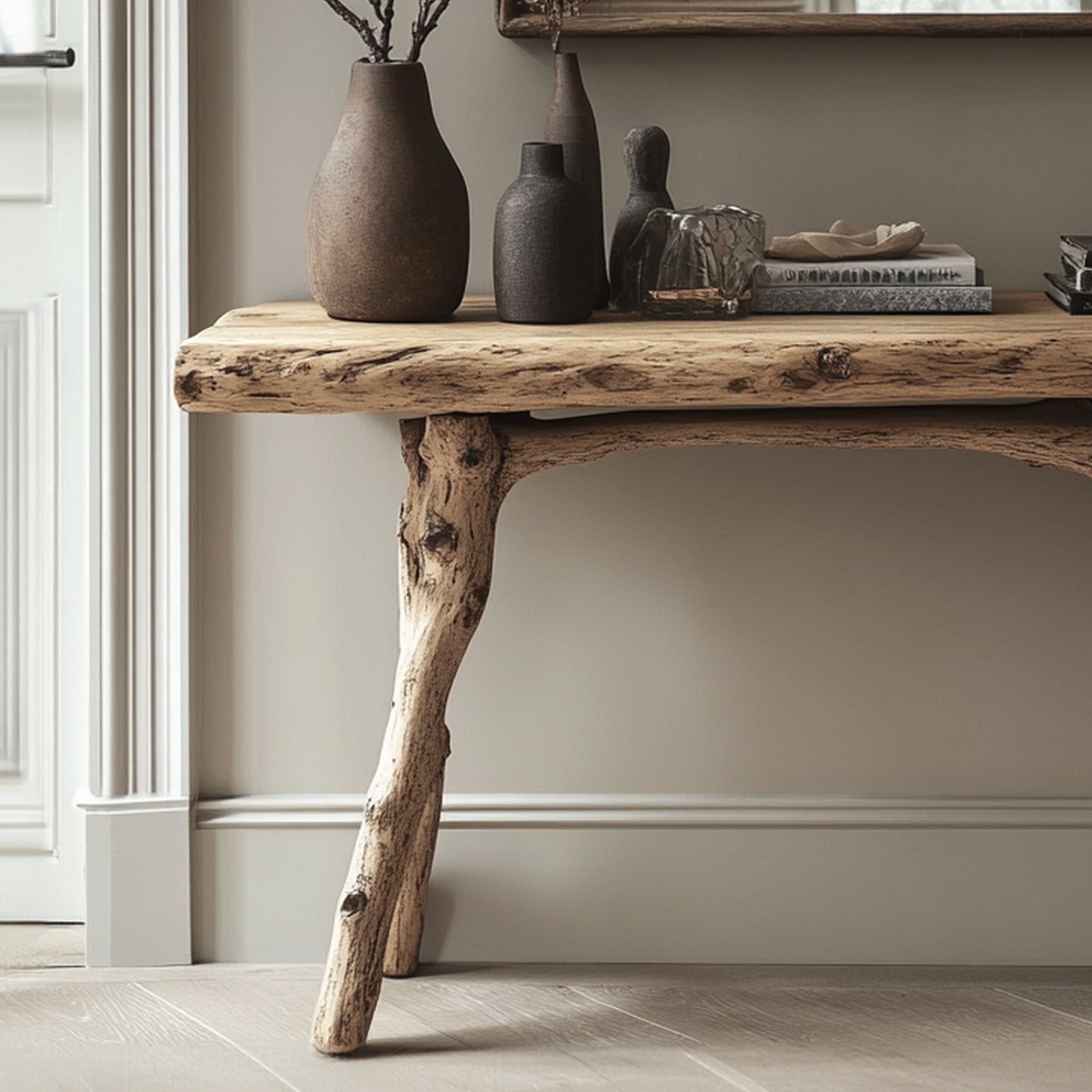 Curve Console Table Handcraft SILDTCS044