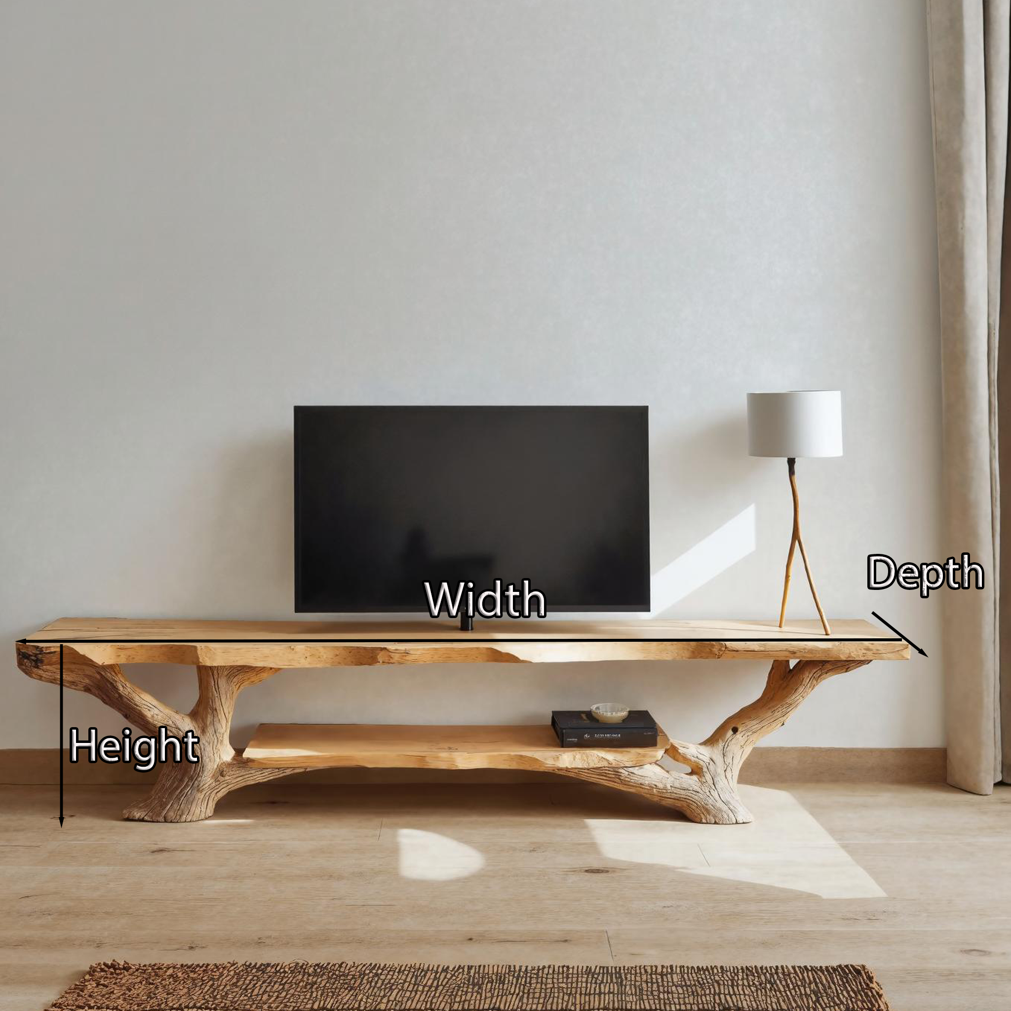 Farmhouse TV Console For Hallway And Living Room SILDTTVC020
