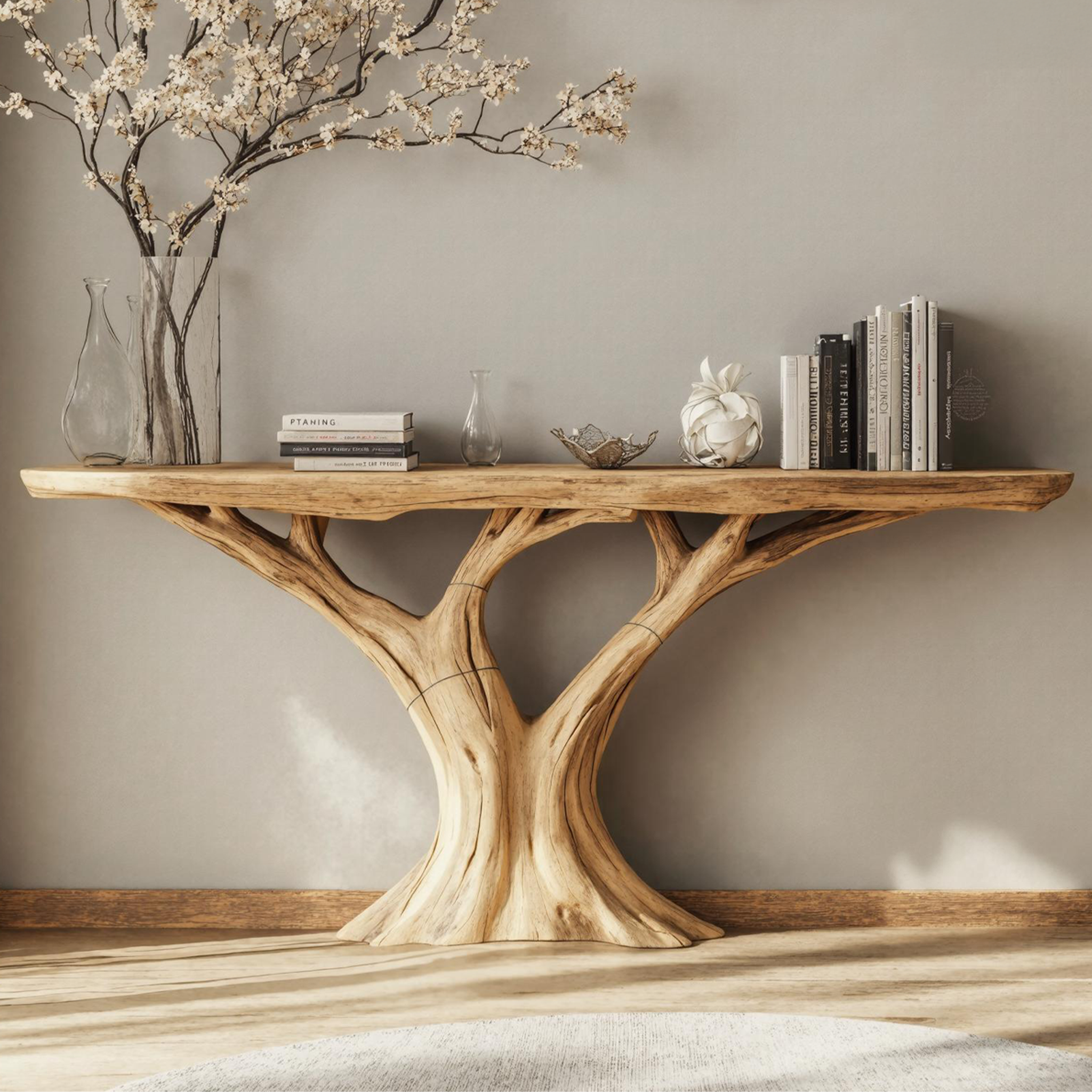 Elegant Wood Console Table to Enhance Your Home Interior Design SILDTCS171