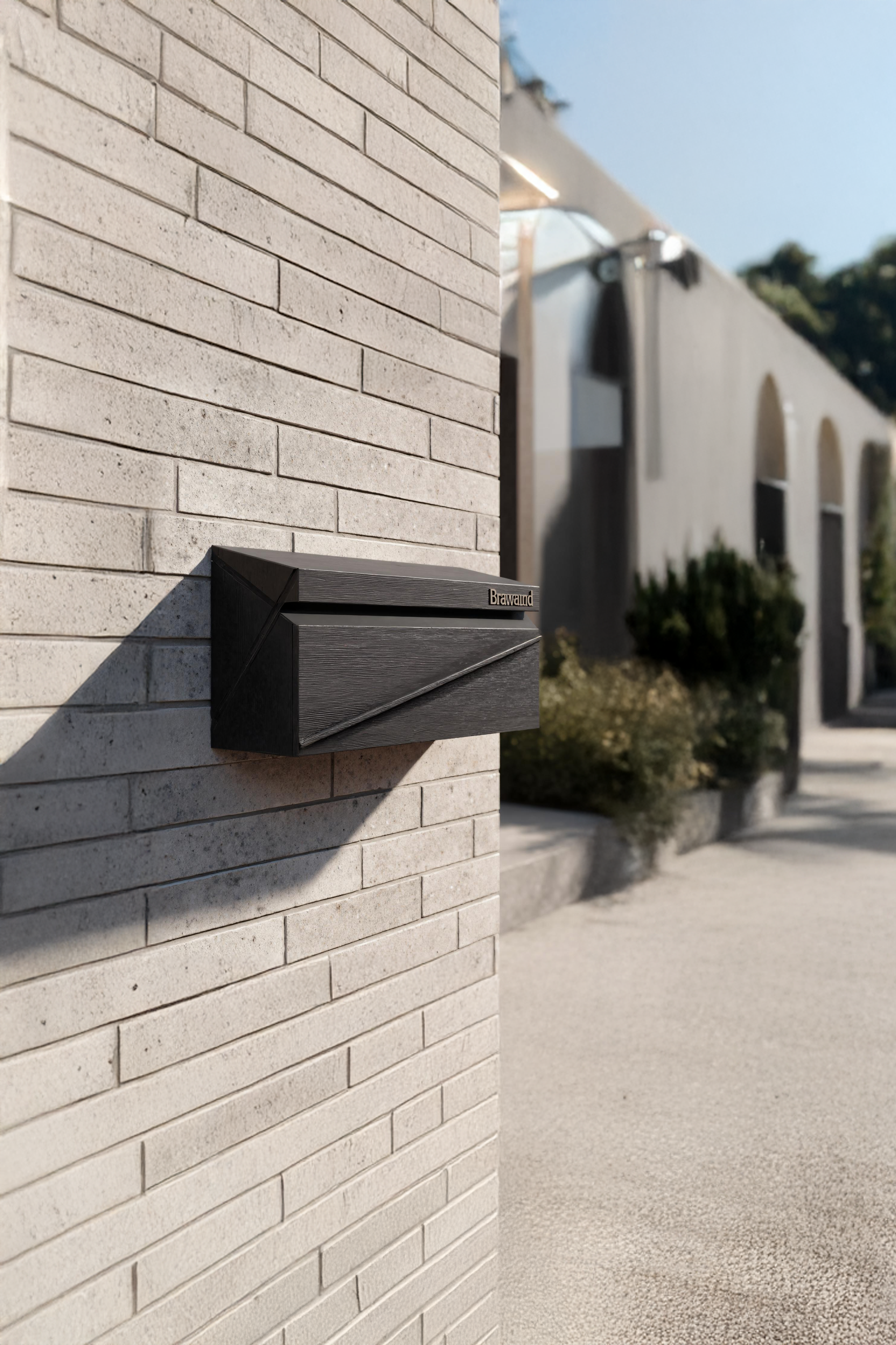 Handcrafted Wooden Sculpture Mailbox For Outdoor Rustic Garden Decor SILDTTRMB023