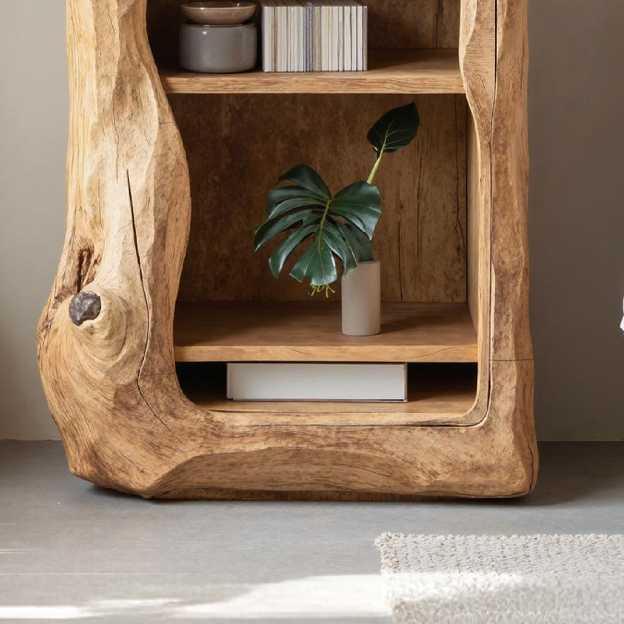 Rustic Wooden Nightstand Bedroom Furniture Essential SILDTNS032
