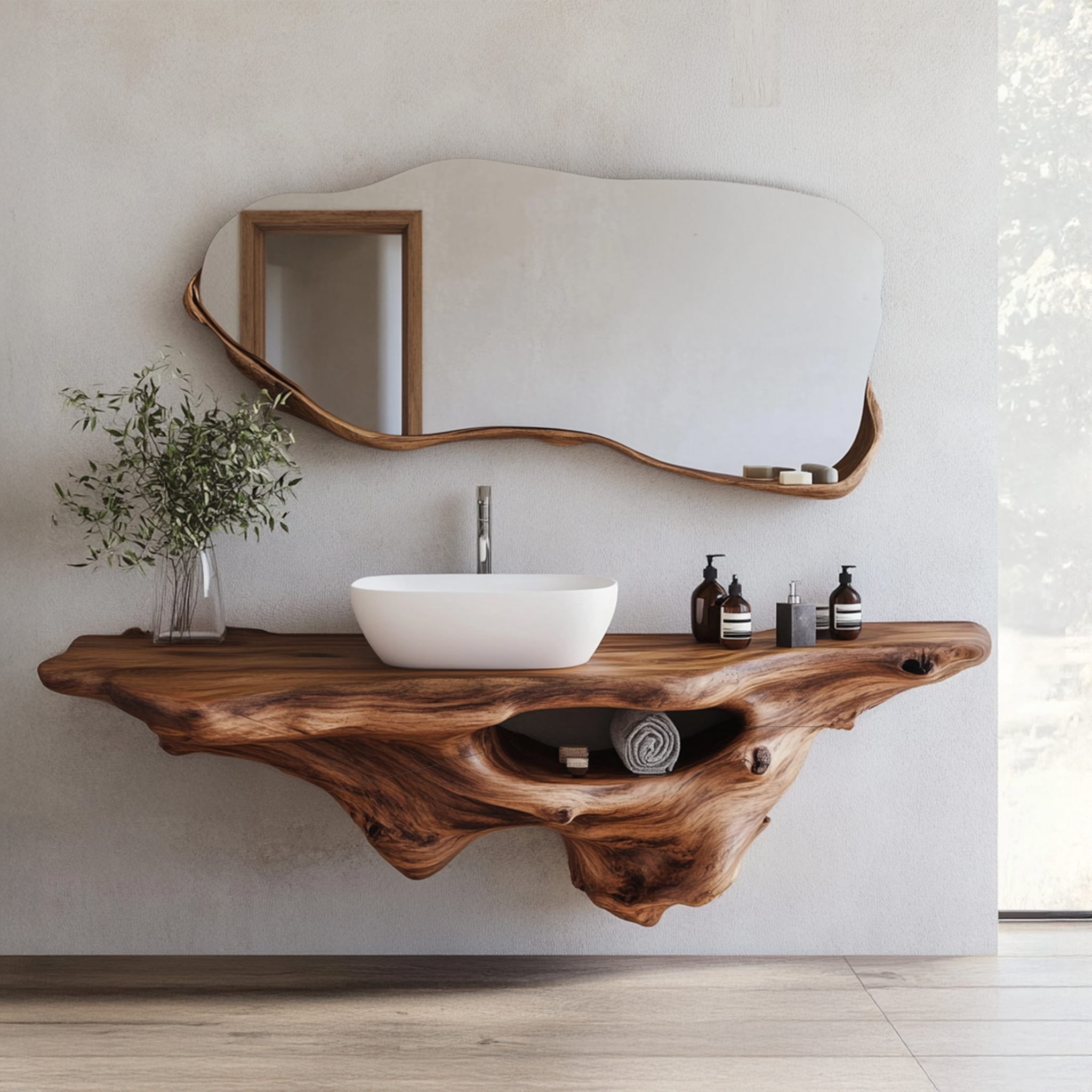 Farmhouse Bathroom Vanity Sink For Renovation SILDTTRBAS002