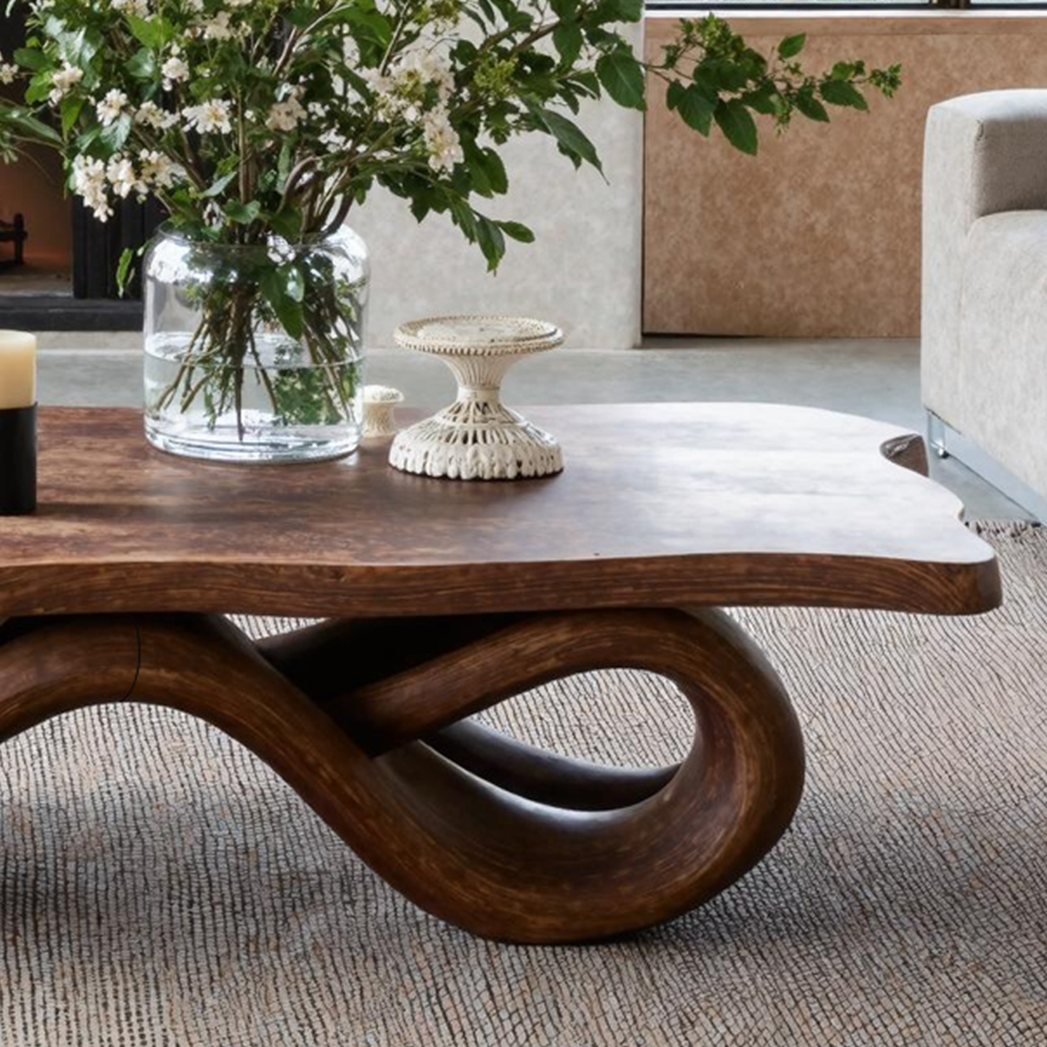Mid Century Coffee Table For Living Room Furniture SILDTTNCF022