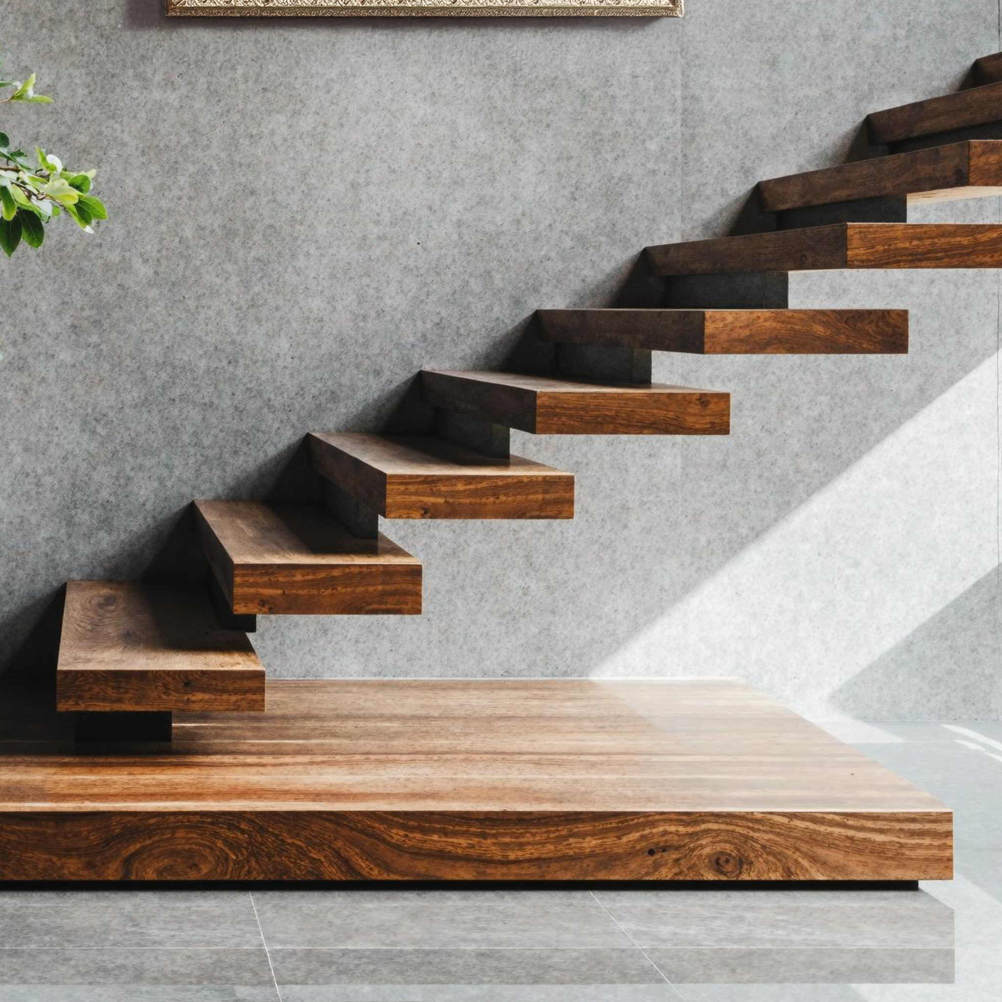 Handmade Wooden Staircase Steps For Home Decor SILDTFLS012