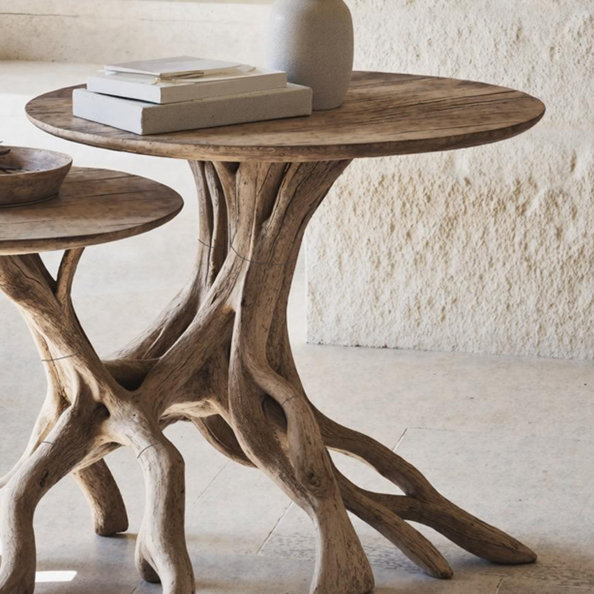 Mid Century Live Edge End Table Home Decor SILDTTNEN017