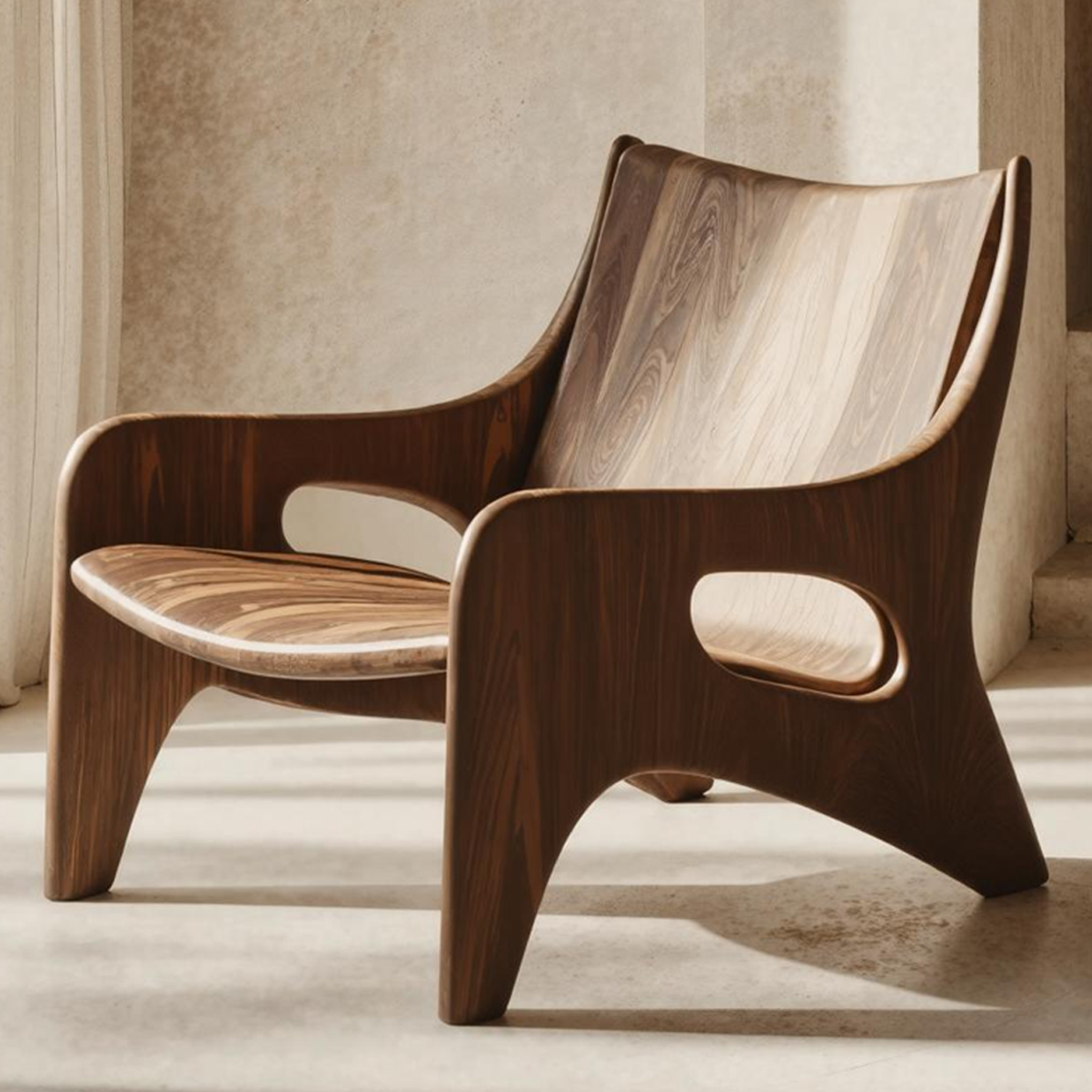 Mid Century Lounge Chair For Outdoor Furniture Set SILDTTNACC009