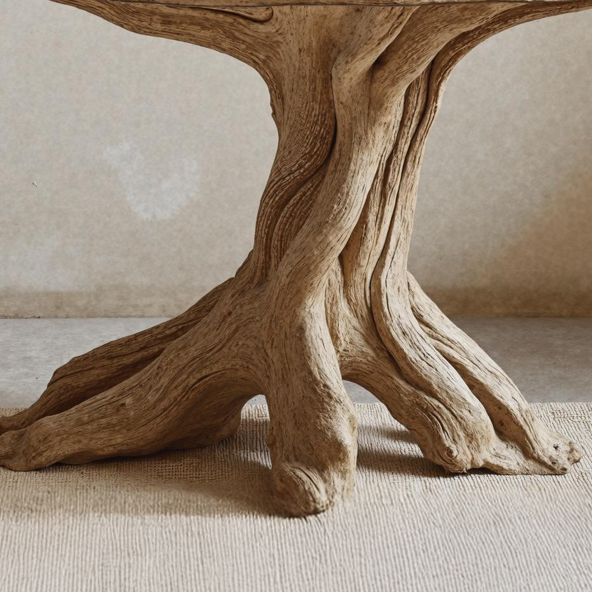 Handcrafted Wood End Table For A Natural And Cozy Touch SILDTEN112