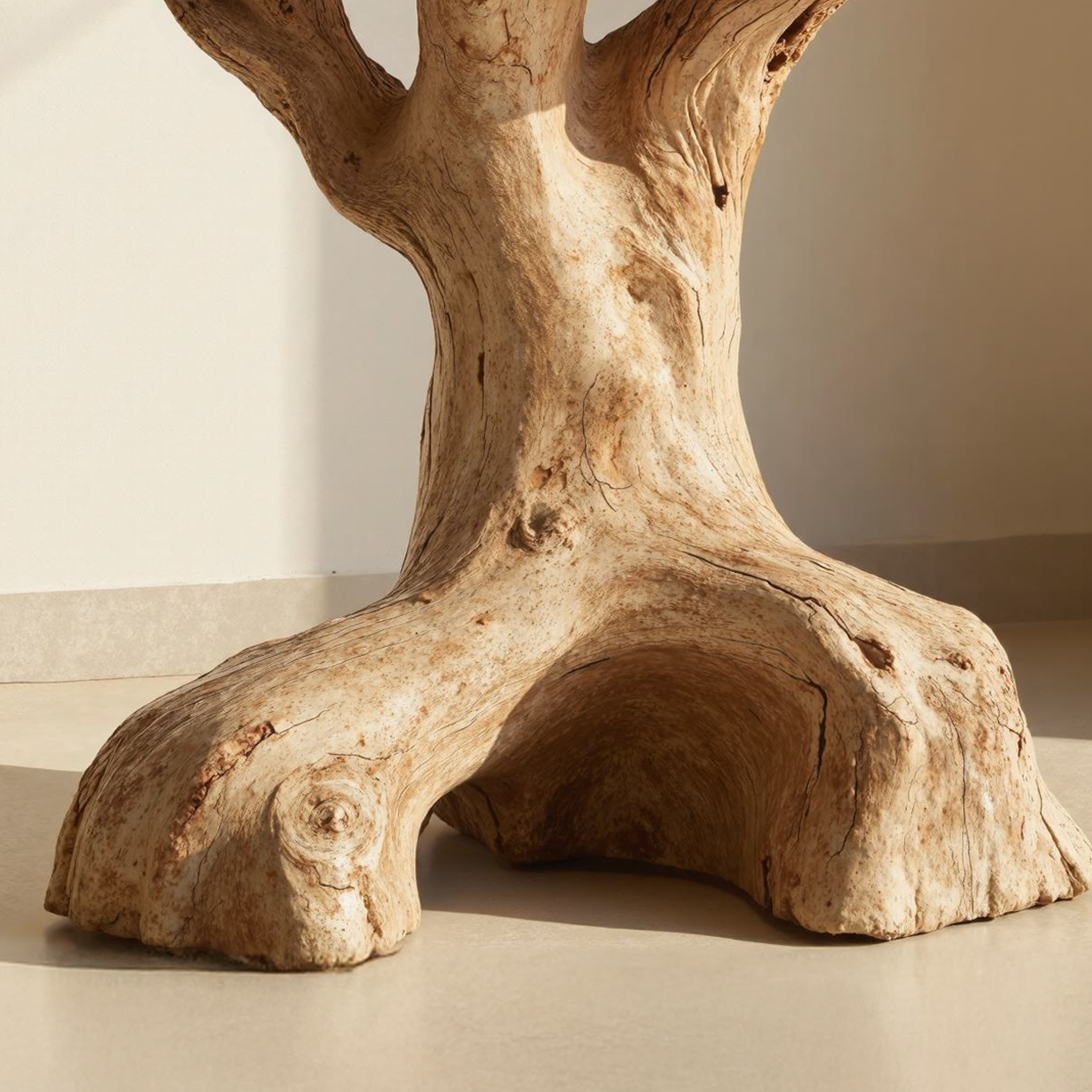 Handcrafted Wood End Table For Living Room Minimalist Decor SILDTEN094