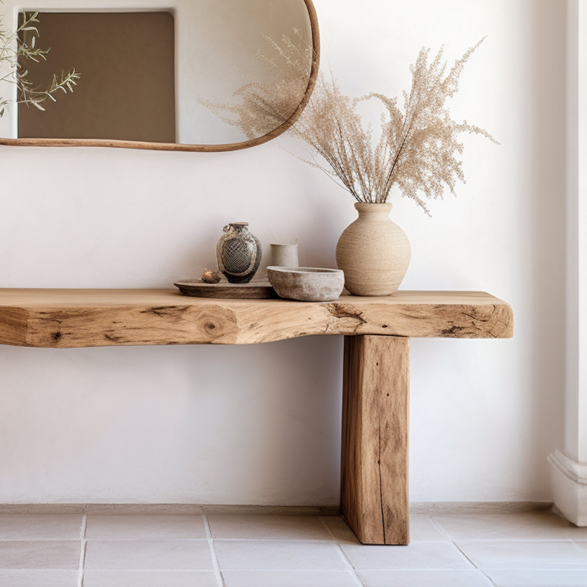 Living Edge Side Table Modern SILDTCS063