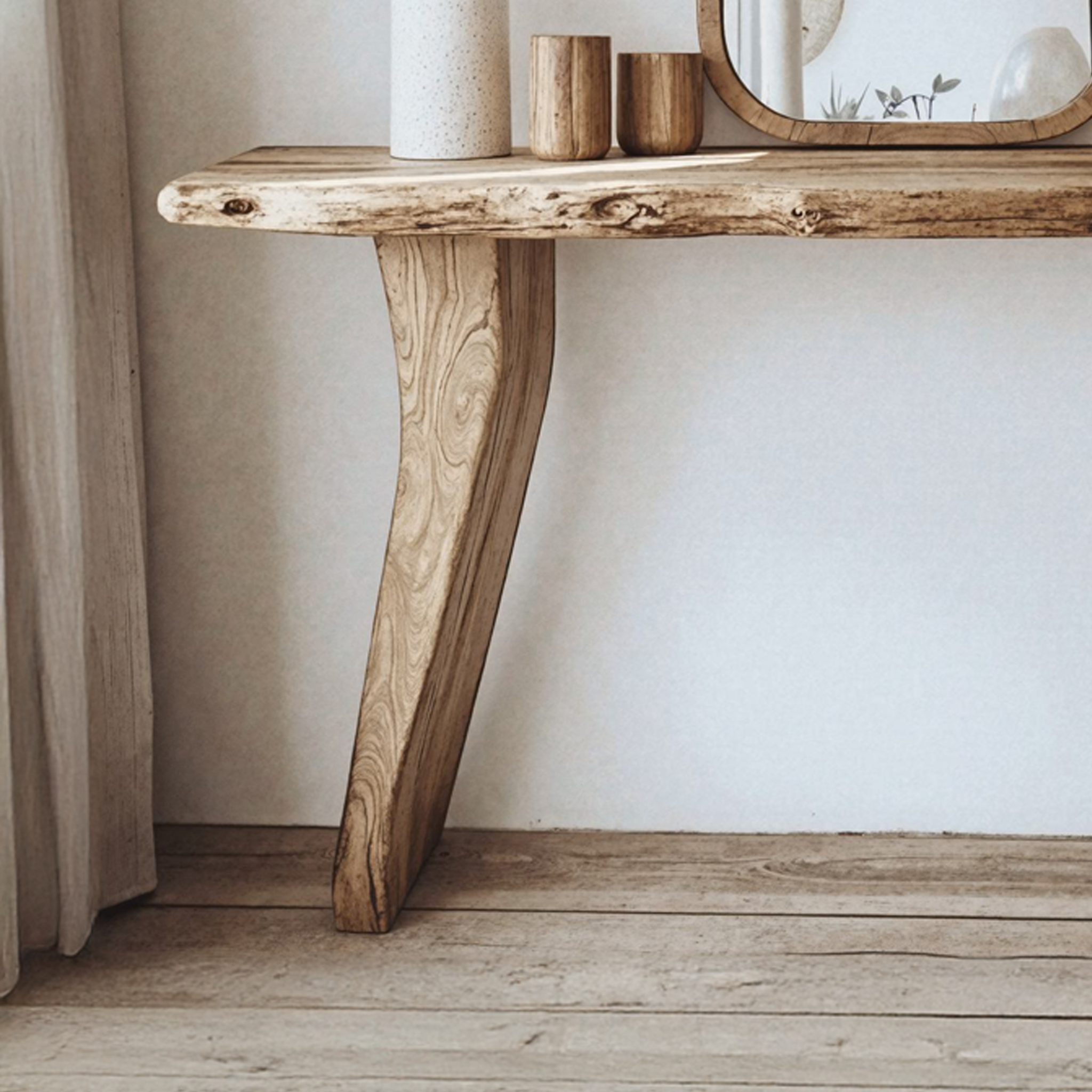 Narrow Console Table Living Edge Table Home Decor SILDTCS128