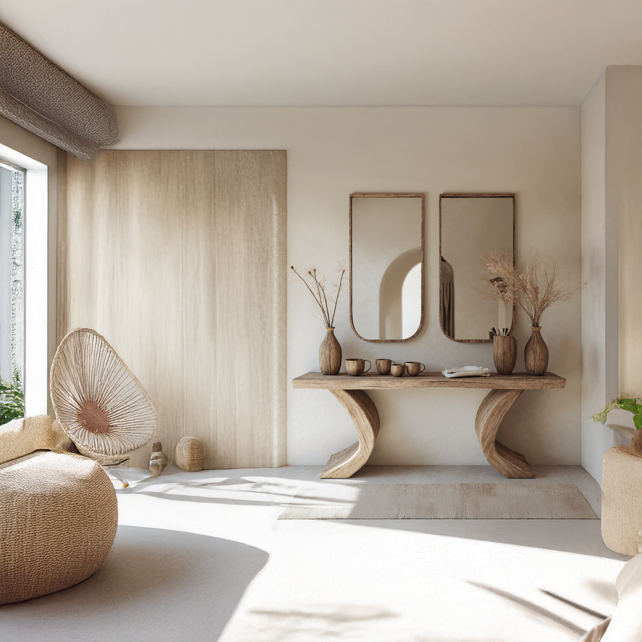 Live Edge Console Table Handcrafted Hallway Table SILDTCS119