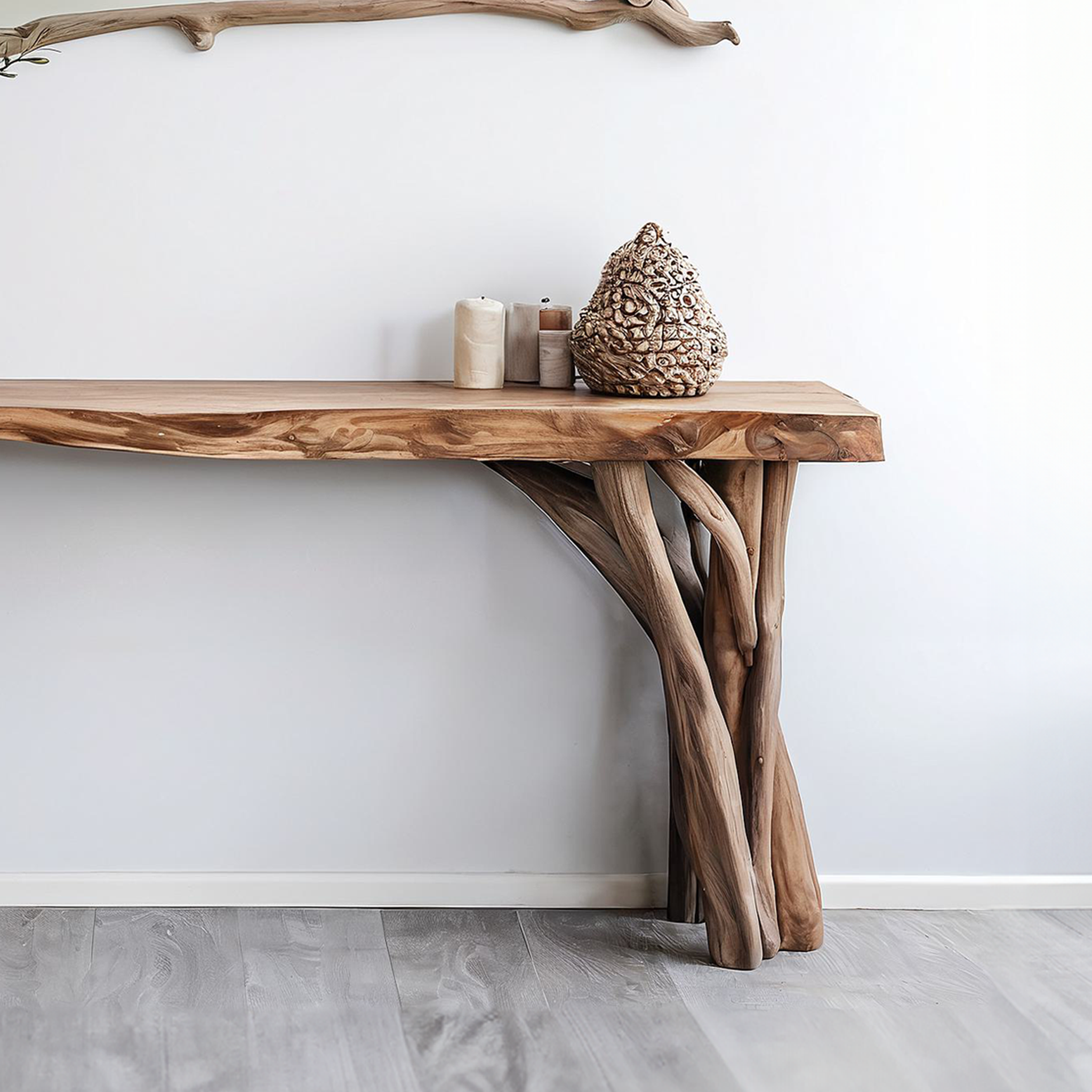 Floating Edge Side Table Handcraft SILDTCS079