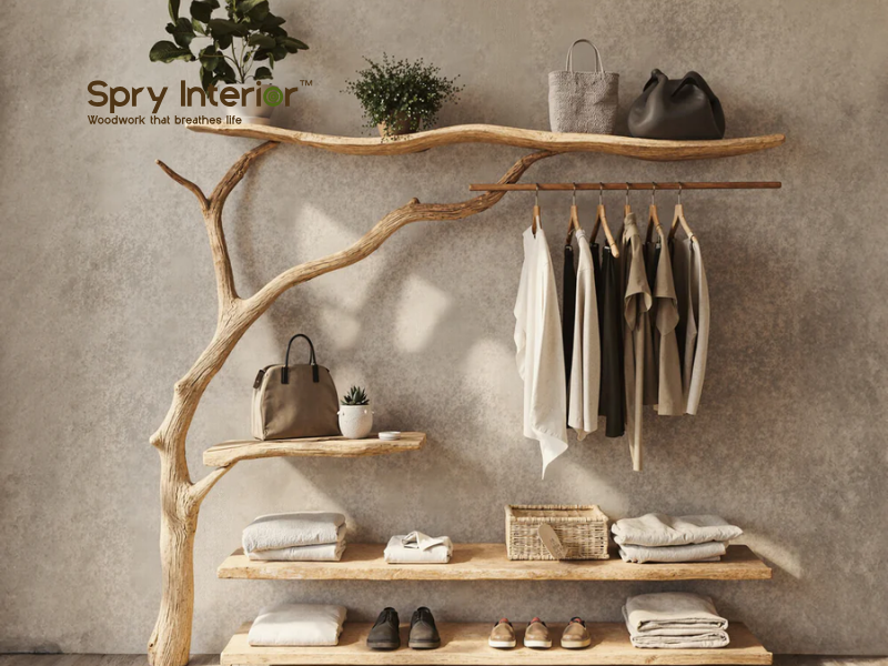 Tree Wall Coat Rack - Functional Wooden Wall Decor That Brings Warmth And Organization
