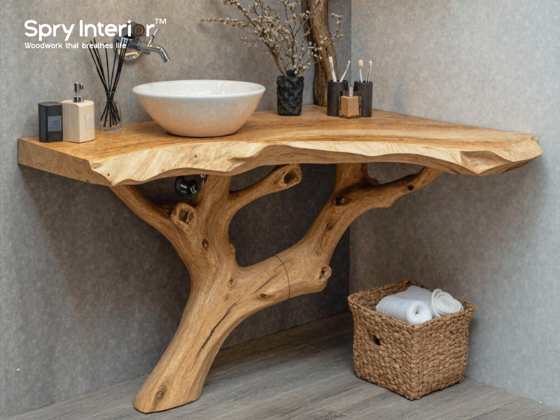 Solid Walnut Bathroom Vanity - Ultimate Upgrade for Your Home