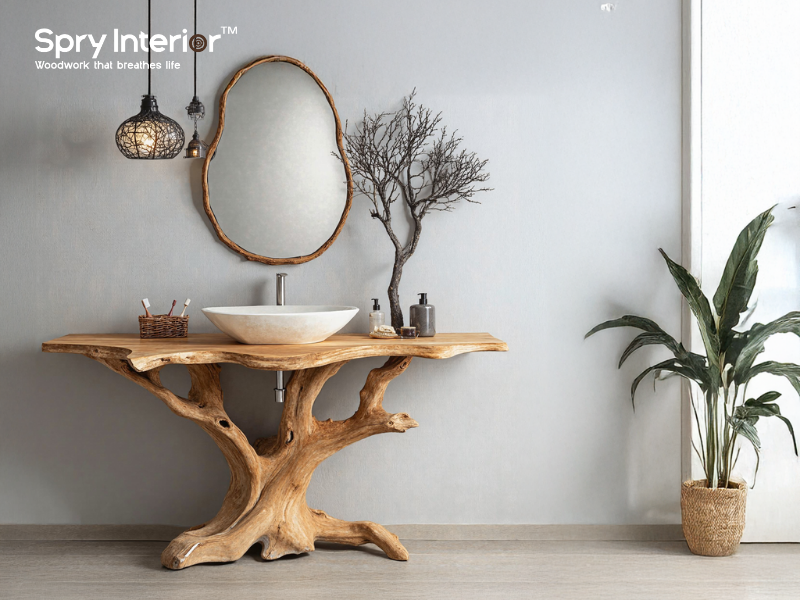 Small Vintage Bathroom Sink - Classic Charm in a Compact Design