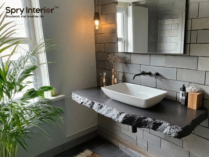 Bath Vanity with Farmhouse Sink: The Heart of Rustic Elegance in Bathroom Design