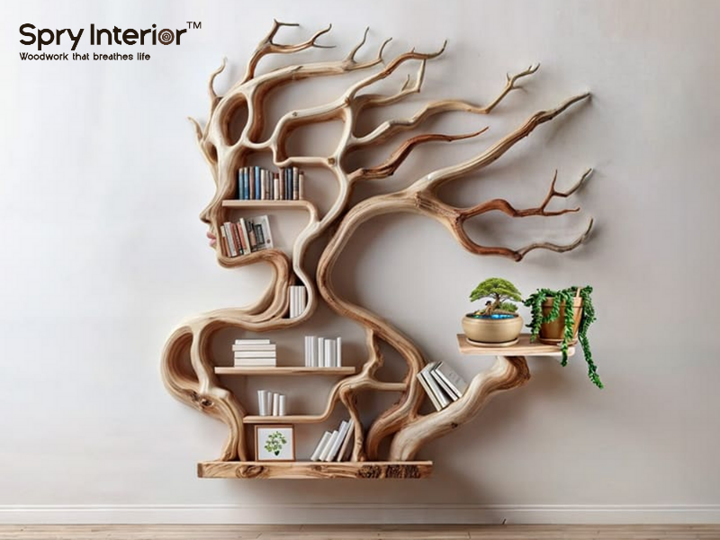 5 Tree Bookshelves That Will Elevate Your Living Room Style