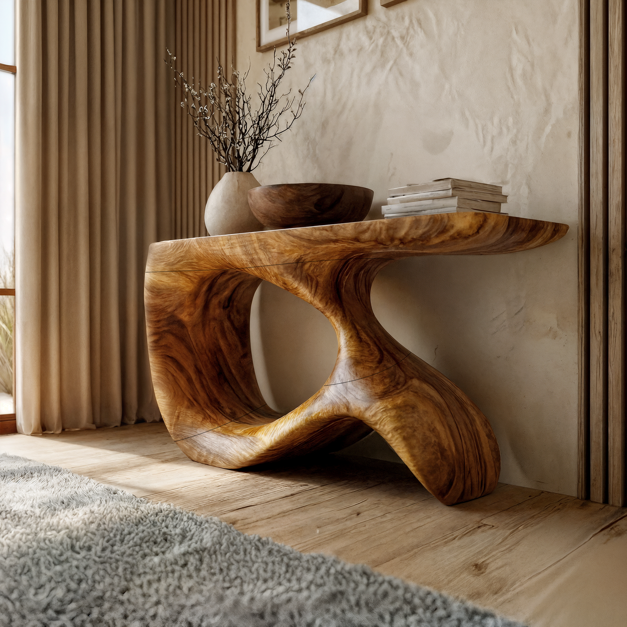 Minimal Modern Console Table For Entryway And Foyer SINLKICS545