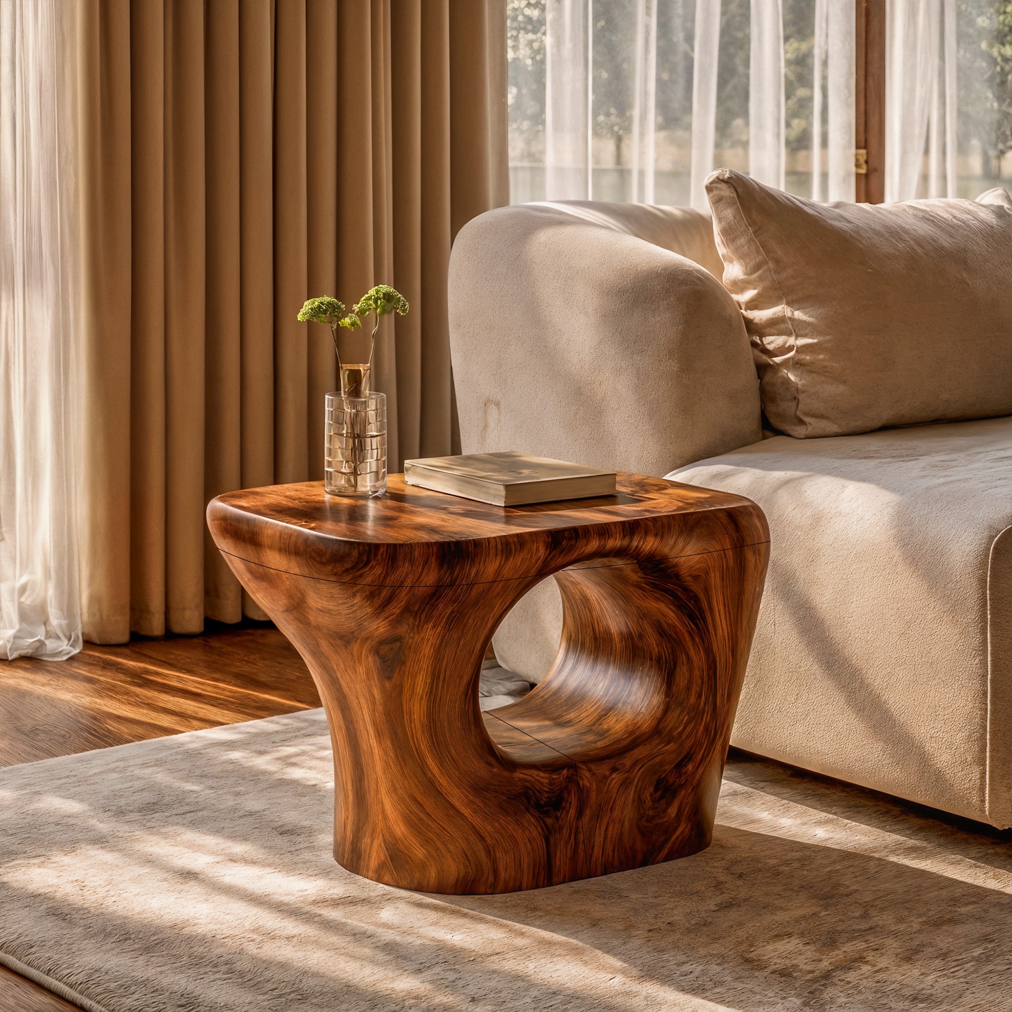 Rustic Beside Table For Living Room And Bedroom SINLKIBT239