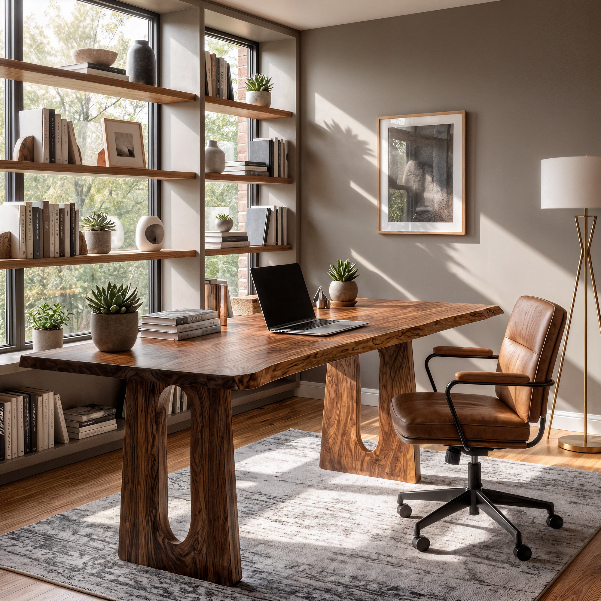 Modern Desk For Home Office And Creative Workspace SINLKIDK135