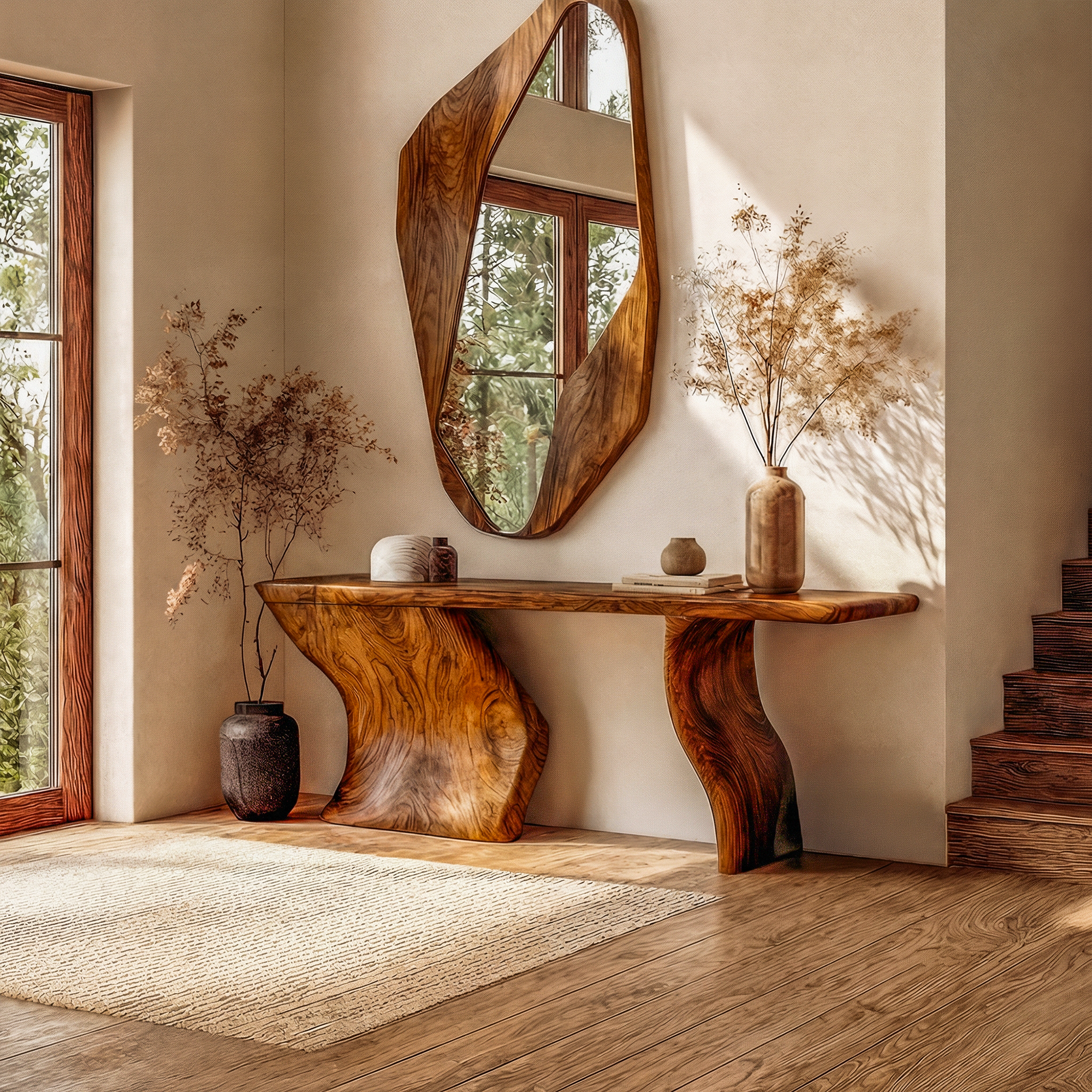 Minimal Accent Console Table For Living Room And Entryway SINLKICS546