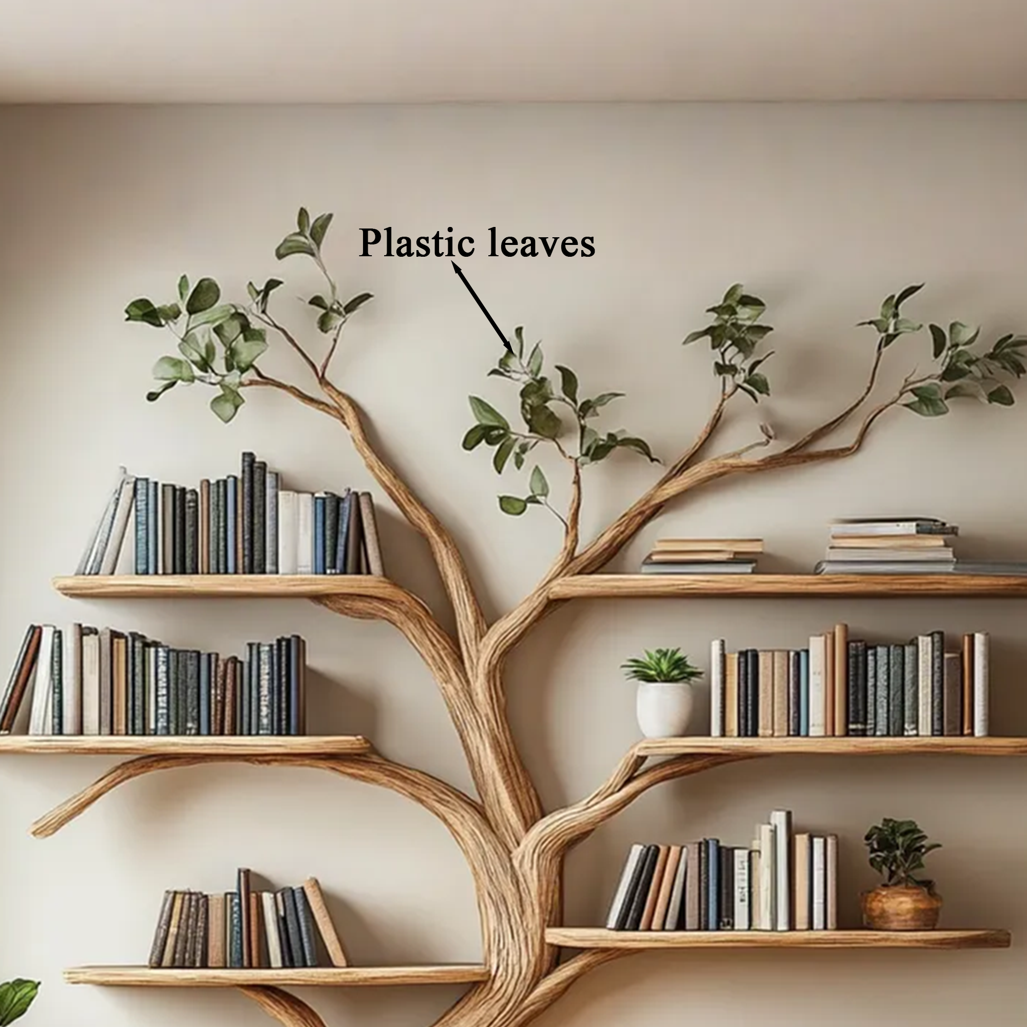 Driftwood Branch Shelf Floating Shelf Wall Mouted SINLTB121