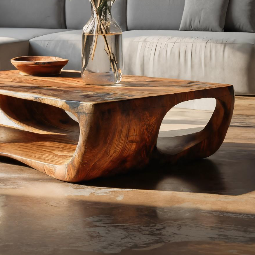 Modern Coffee Table Sculpture Design For Living Room RTTHTTCF018