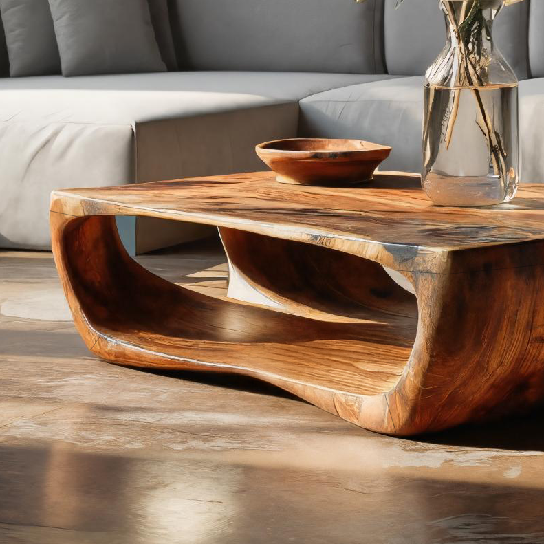 Modern Coffee Table Sculpture Design For Living Room RTTHTTCF018