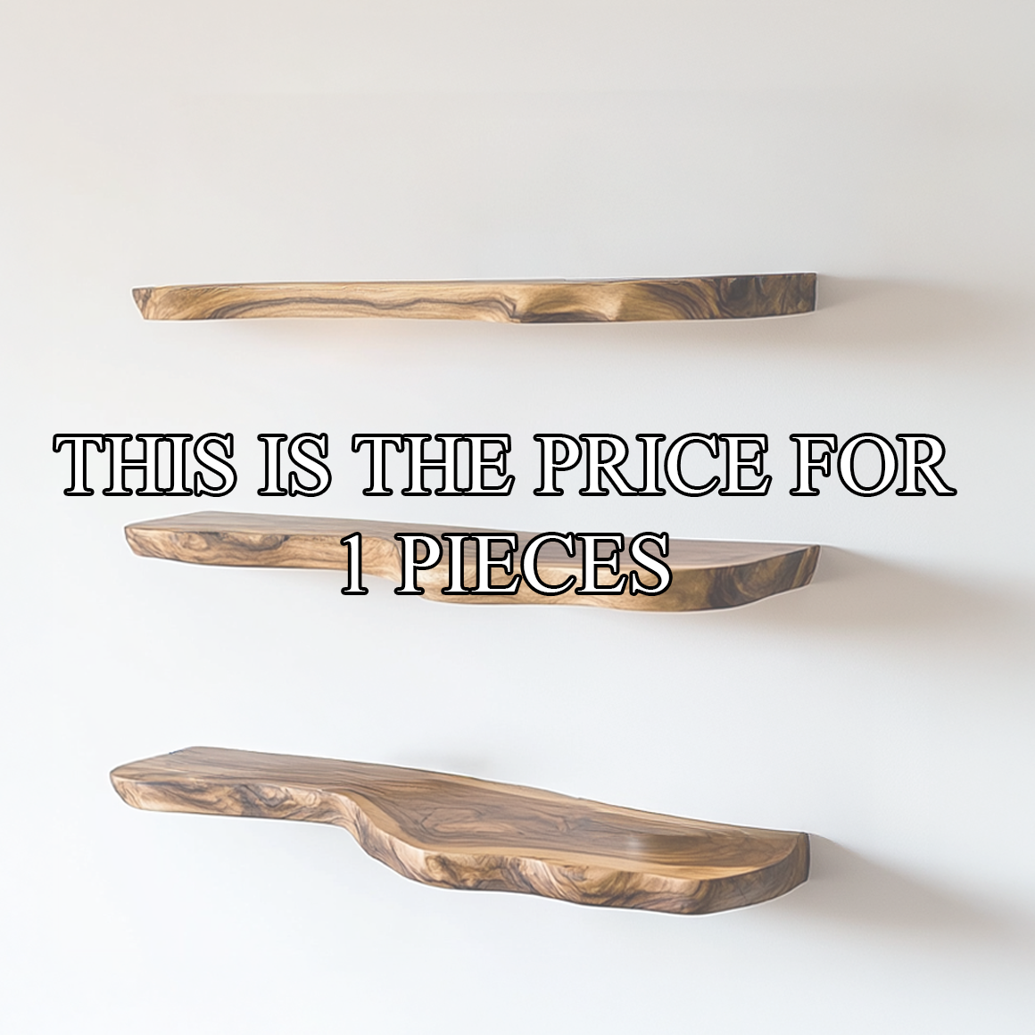 Rustic Floating Display Shelf For Living Room Wall SINLSAFL335