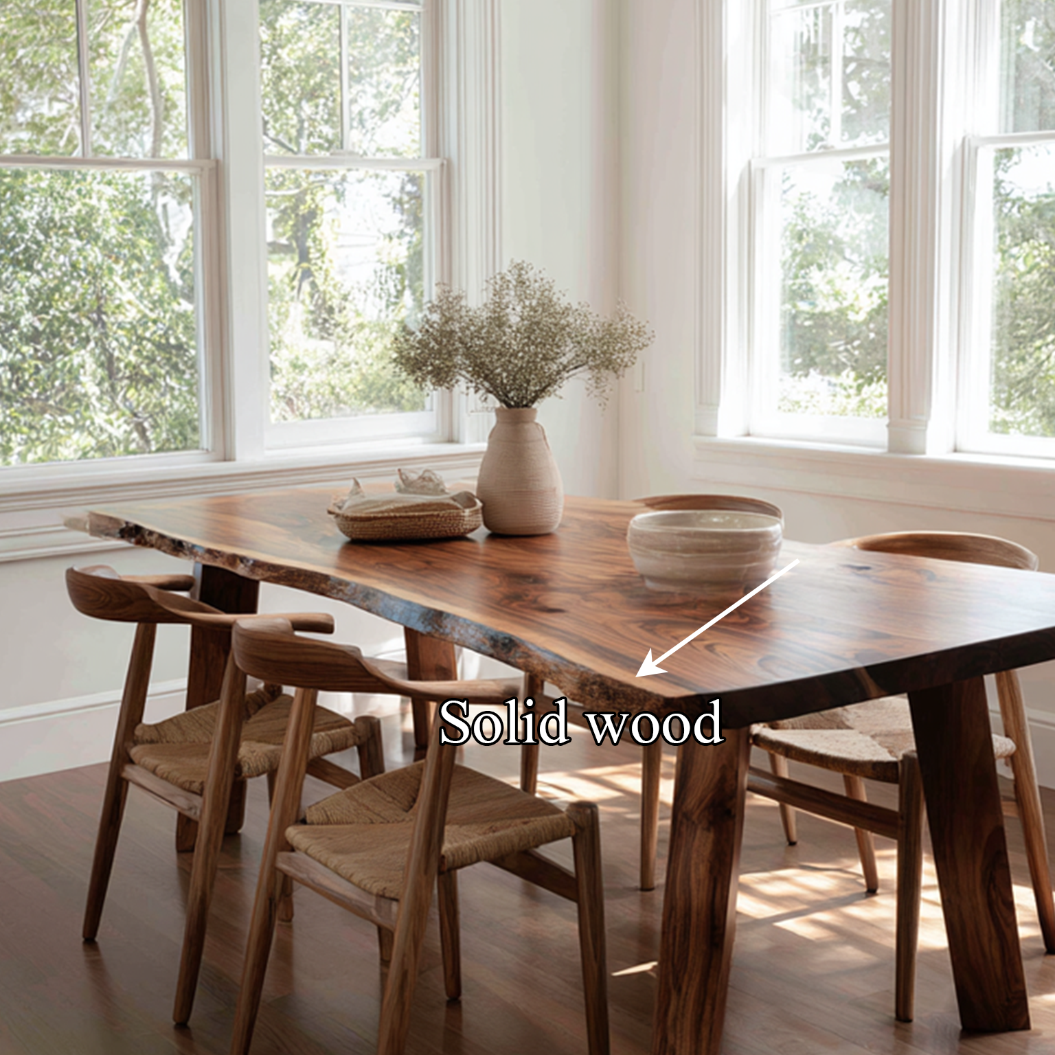 Mid Century Dining Table Dining Room SINLSADT035